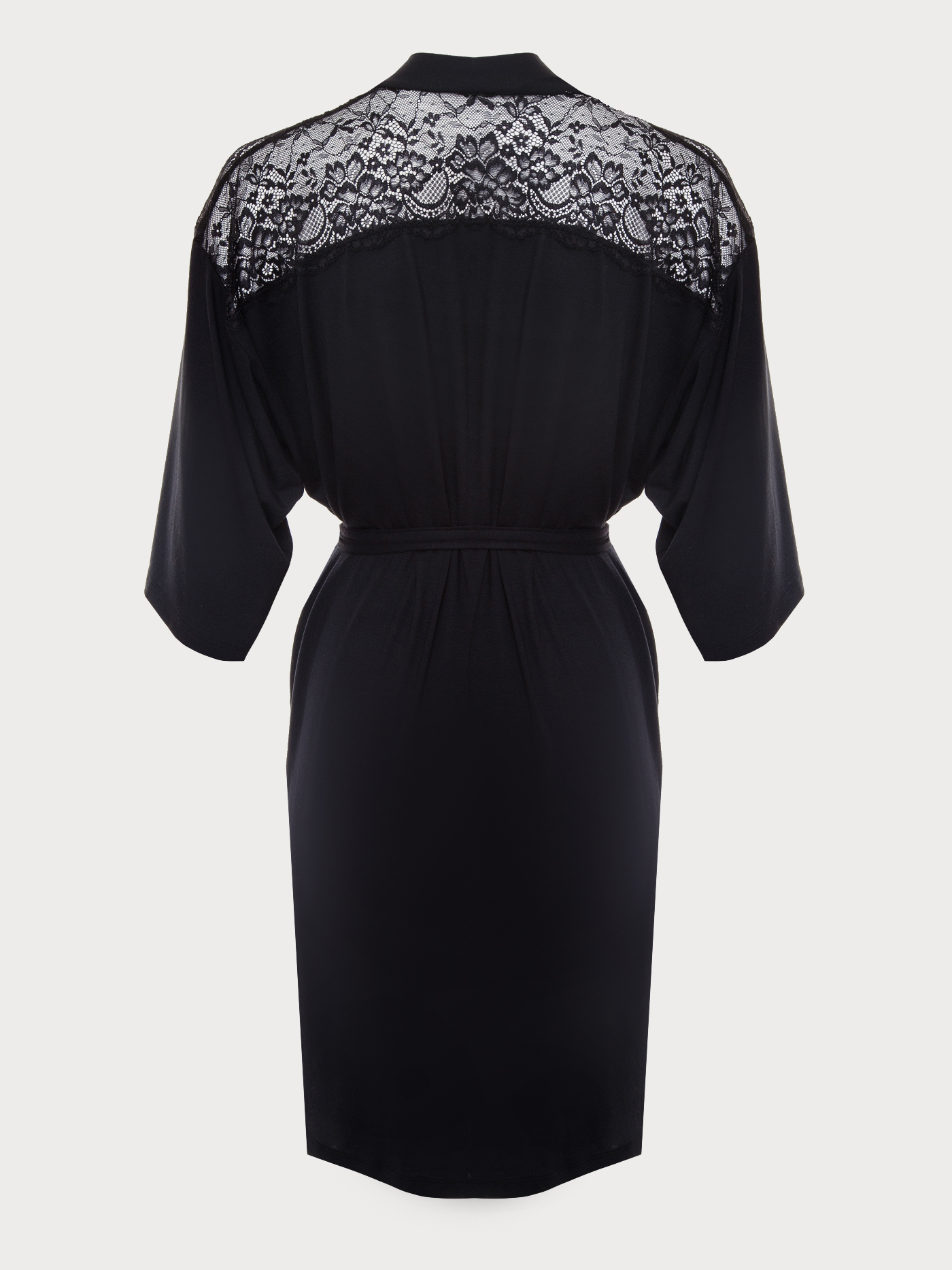 Халат Черный 2862F3504 | фото 5