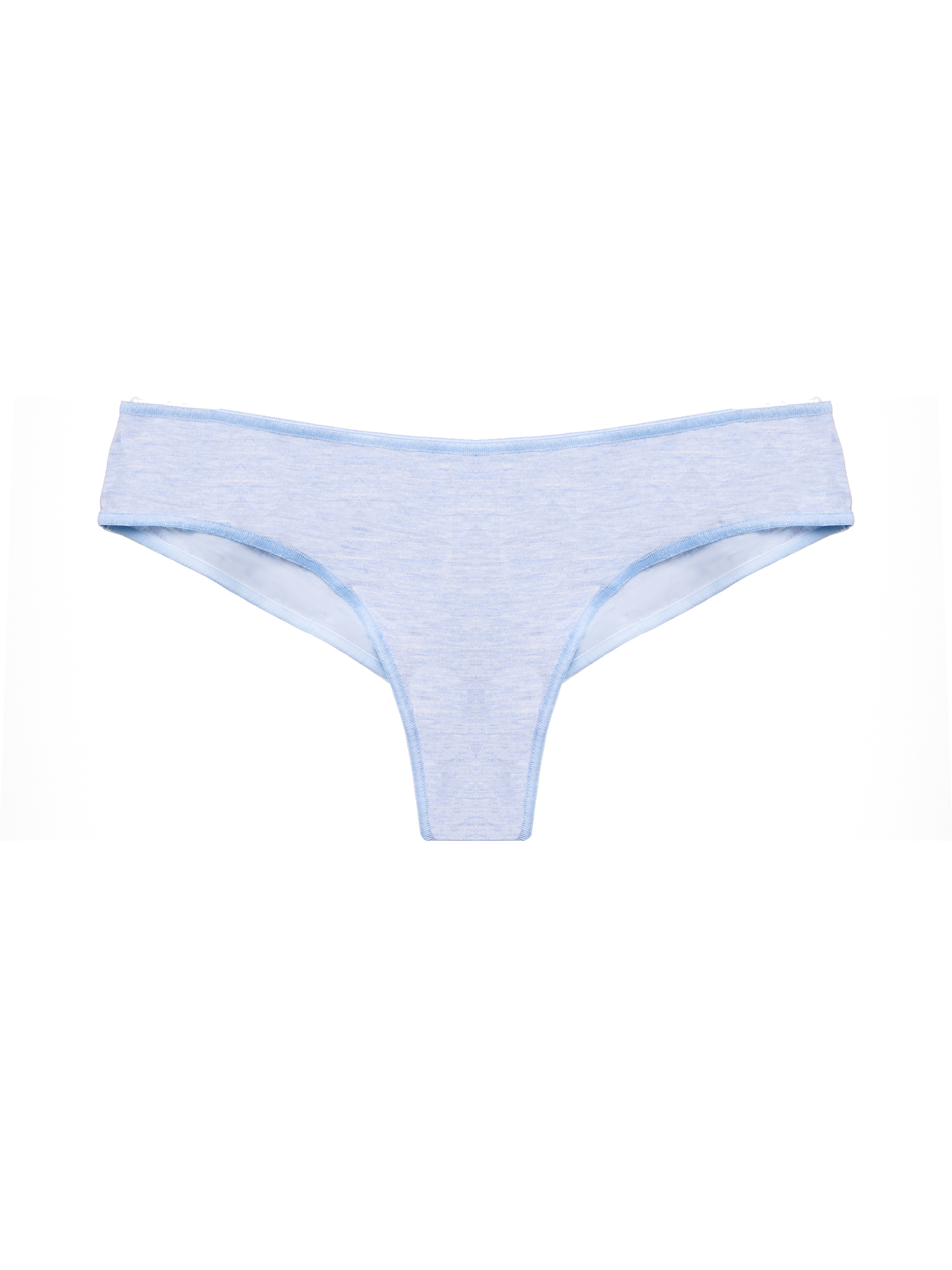 Трусы хипстер Голубой меланж 2553F2401_1 | фото 3