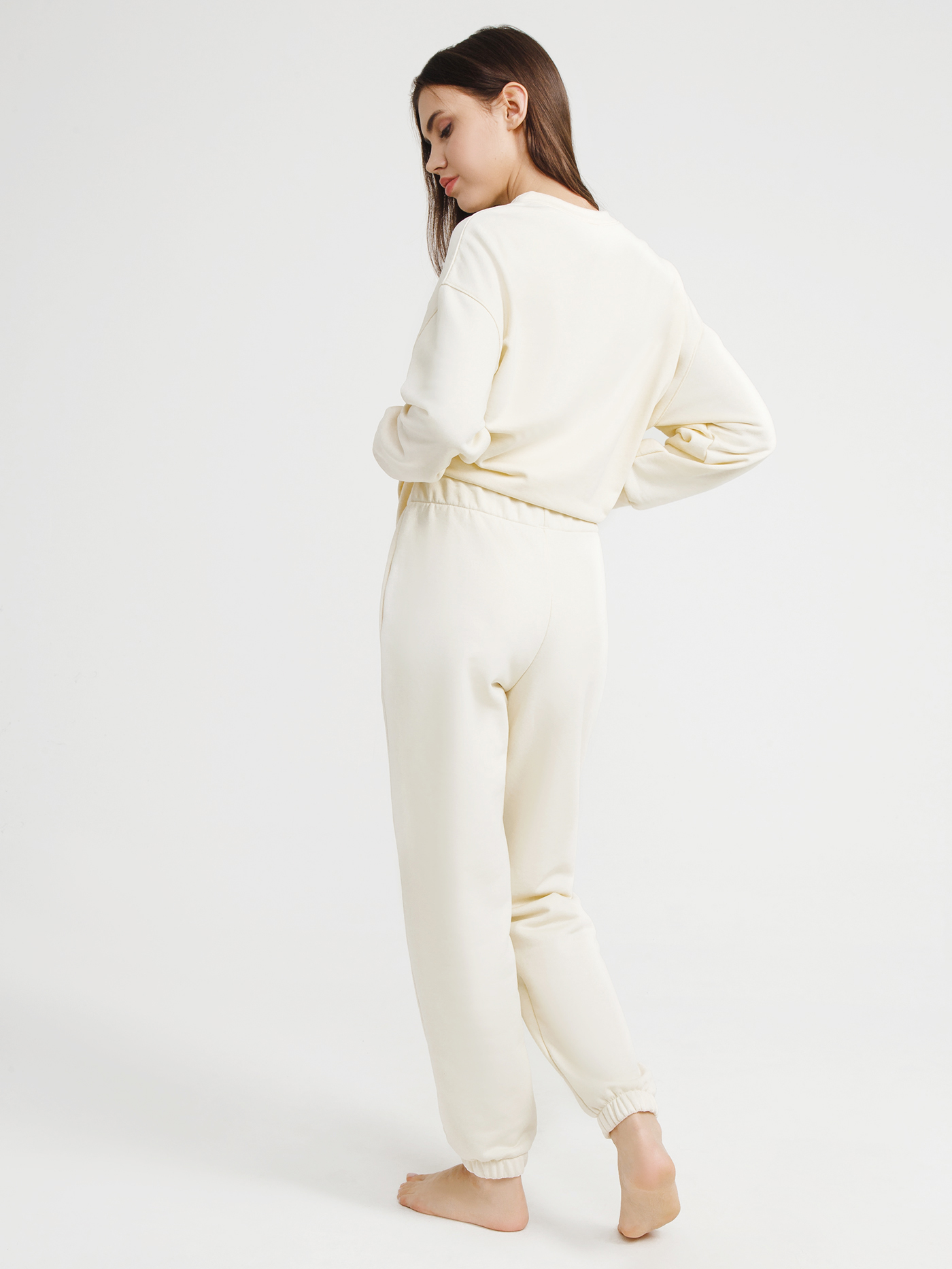 Брюки Экрю 2838F5003 | фото 2