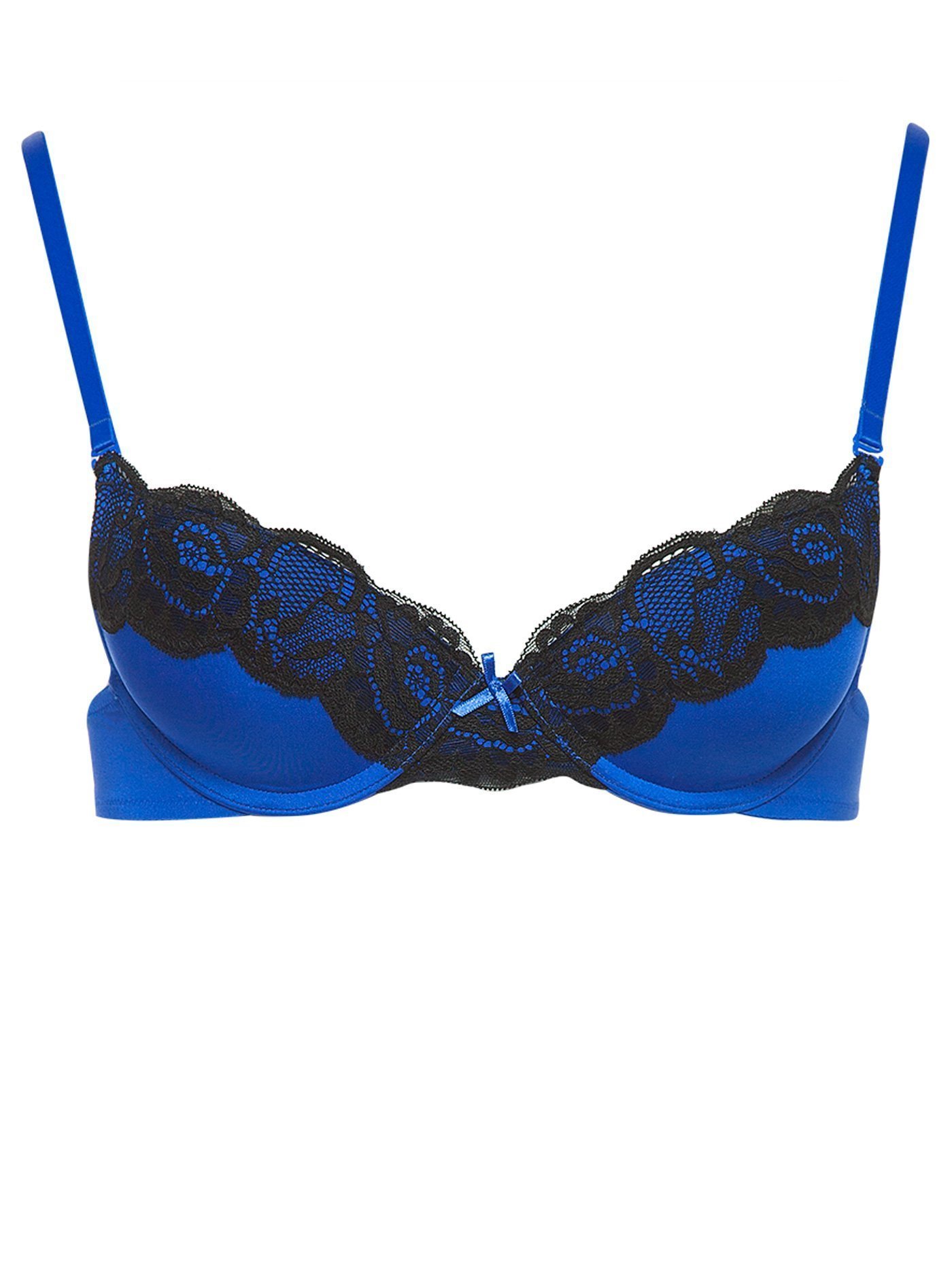 Бюстгальтер push-up Ультрамариново-синий DE3691PU | фото 3