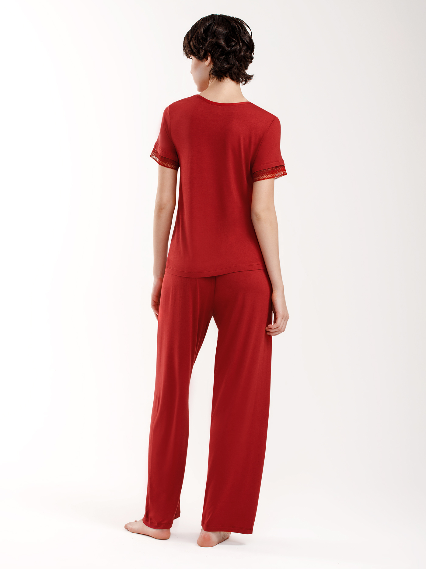 Брюки Бордовый 3017F5004 | фото 3