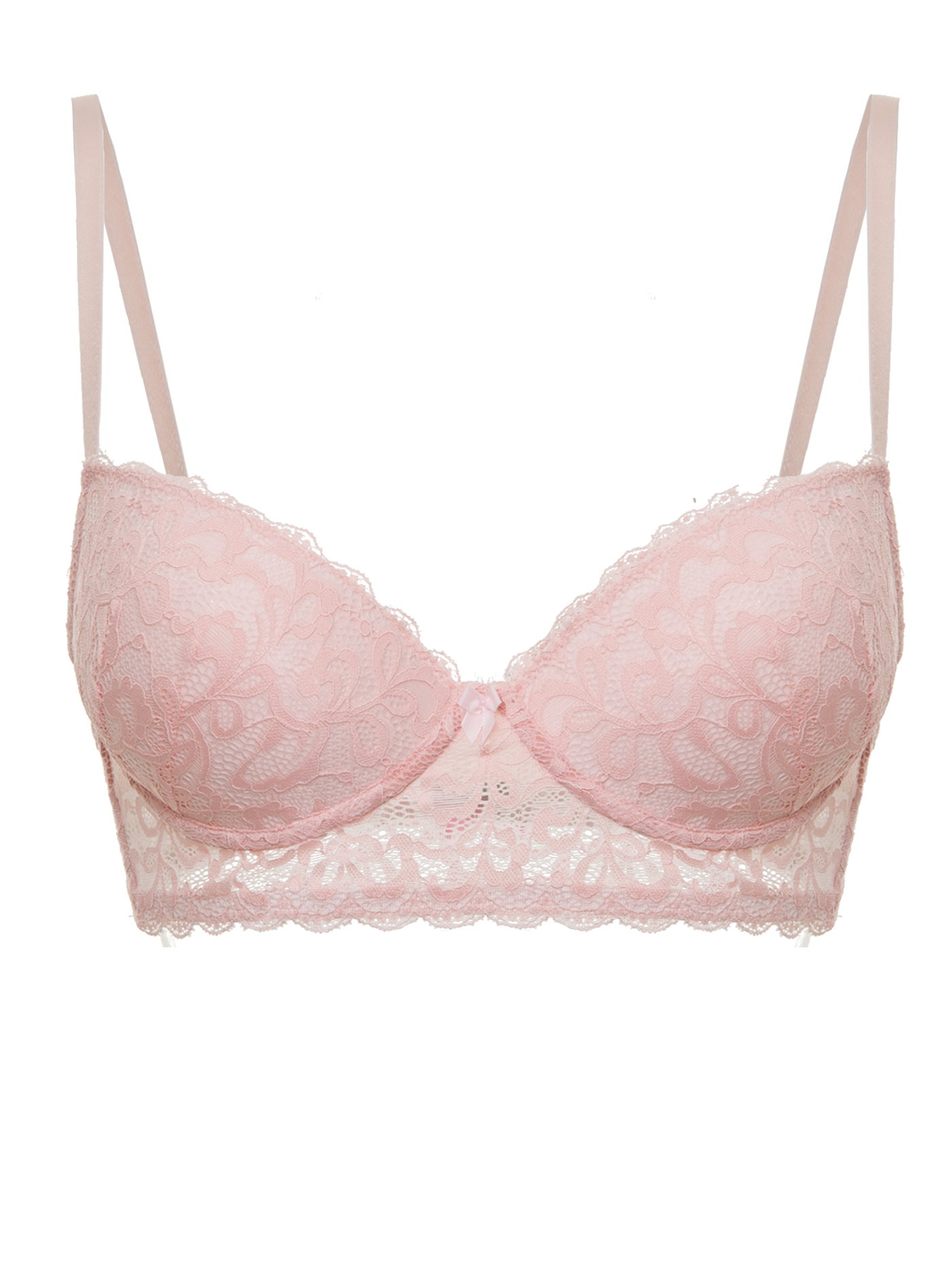 Бюстгальтер бюстье Персиковый 2559F1650 | фото 3