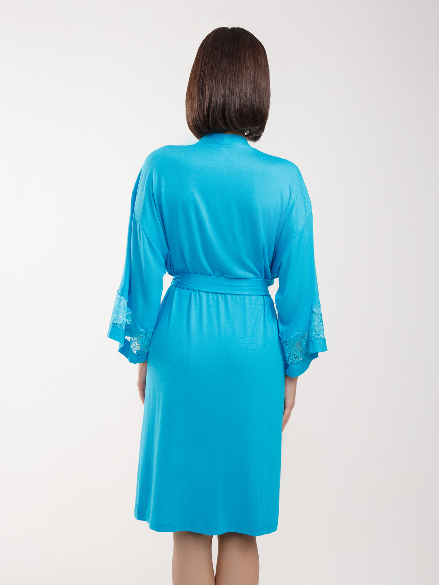 Халат Бирюзовый 2912F3504 | фото 3