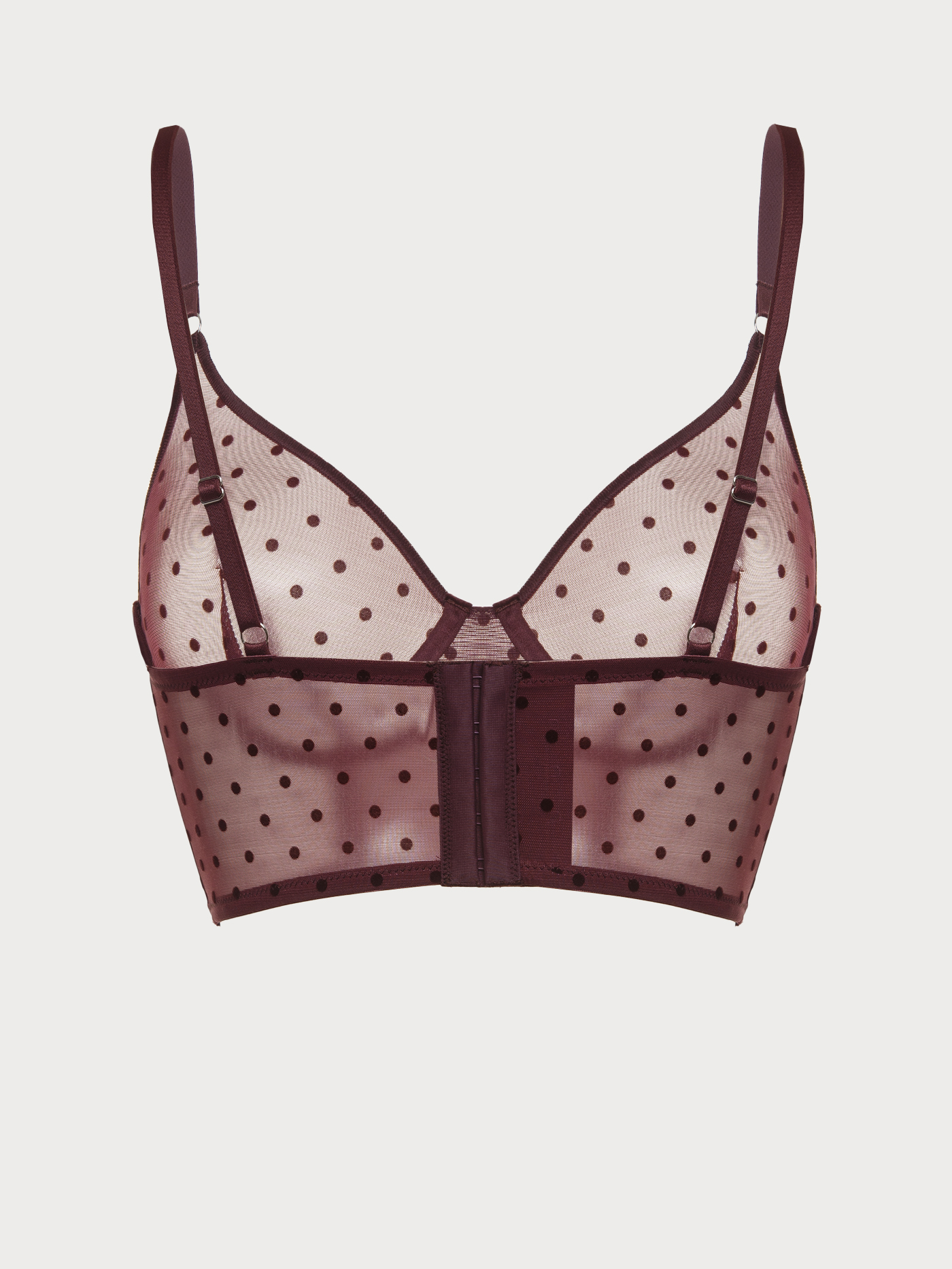 Бюстгальтер мягкий бюстье Бургунди 2925F1656 | фото 8
