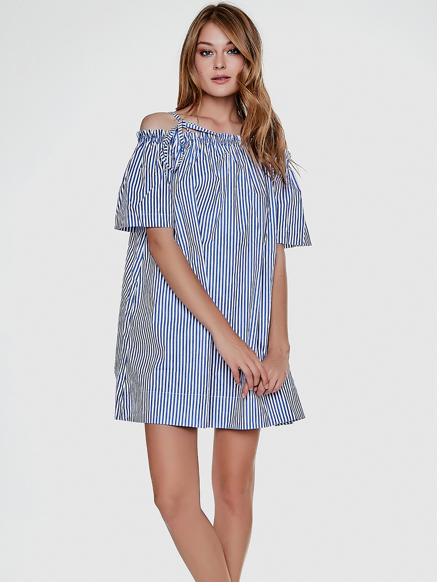 Сарафан Голубая полоска PD2 | фото 1