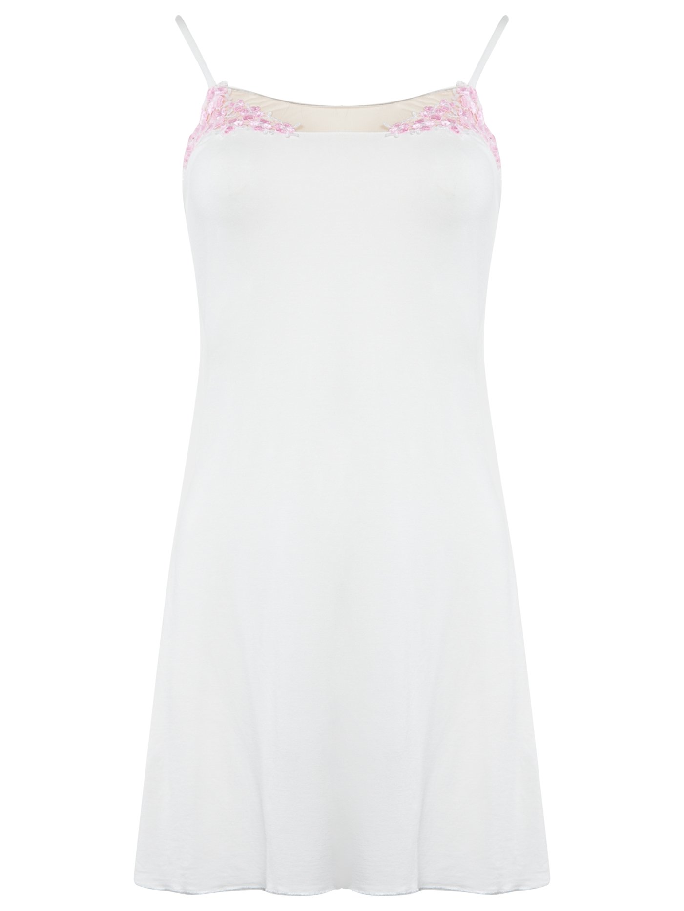 Сорочка на бретелях Айвори 9517А | фото 3