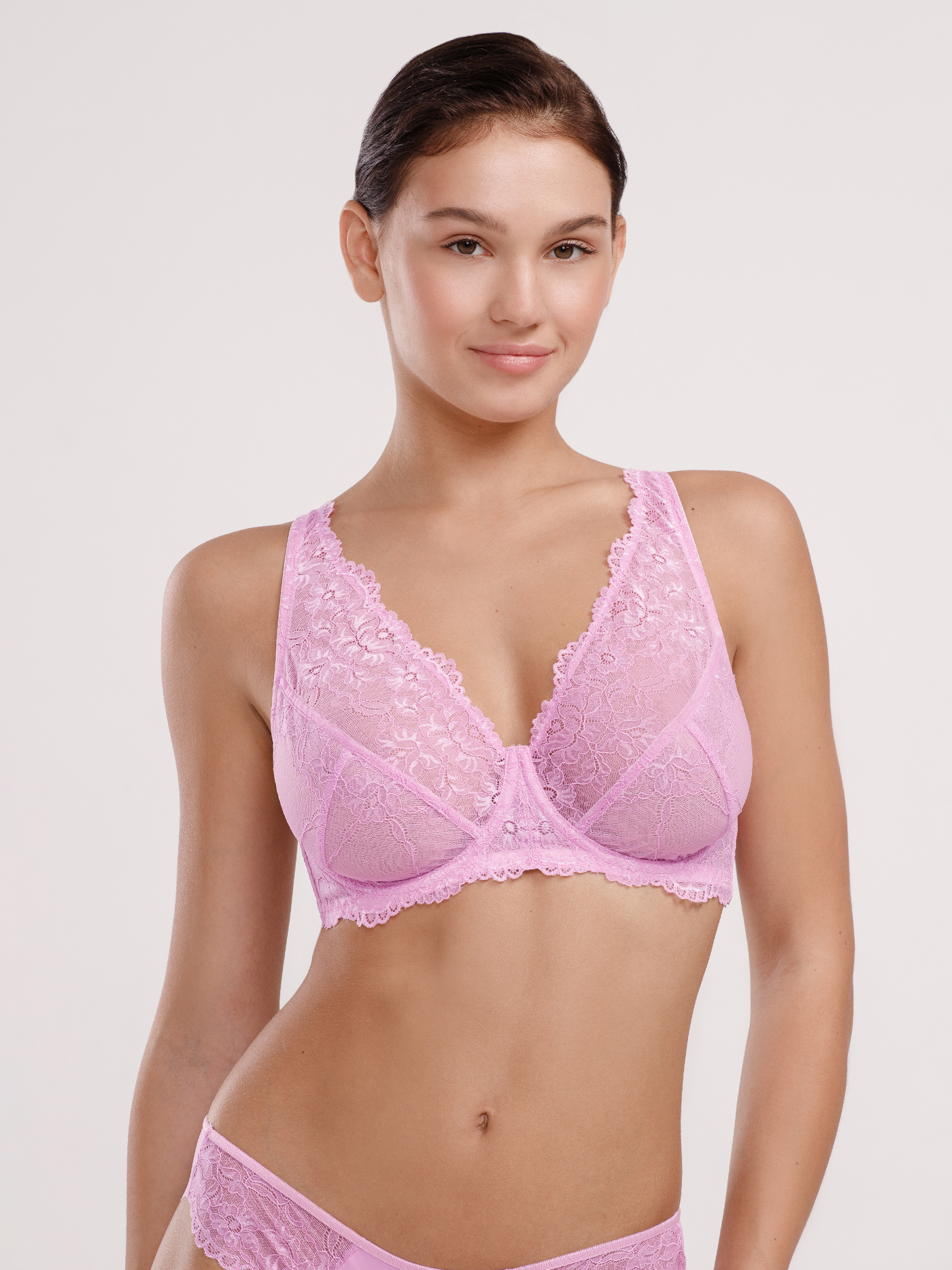 Бюстгальтер мягкий Нежно-розовый 2771F1324L | фото 3