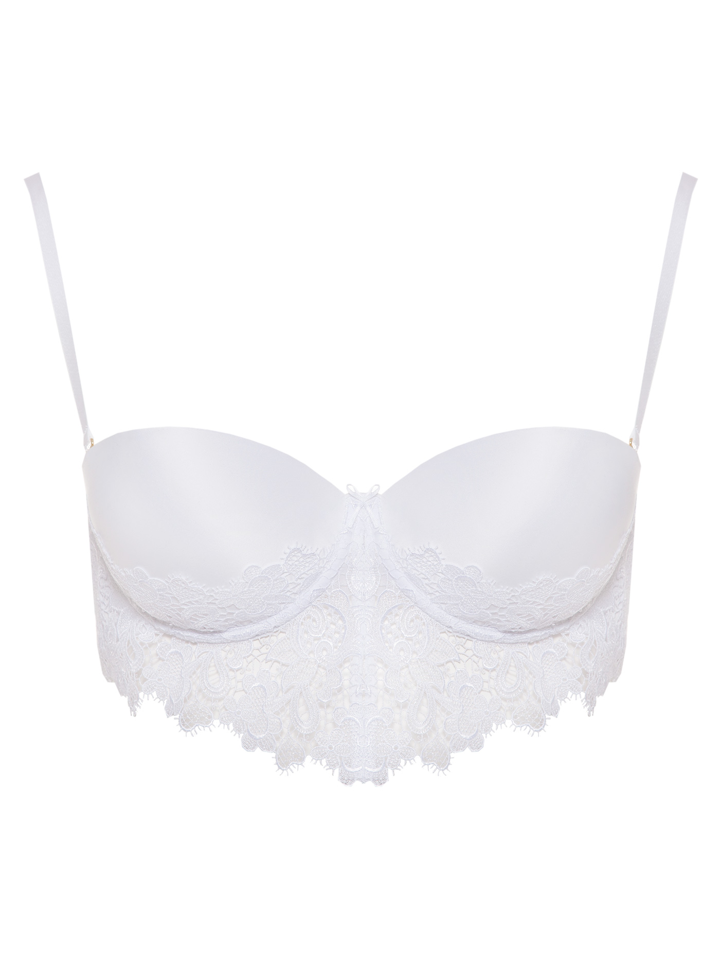 Бюстгальтер балконет t-shirt Белый 2366F1215 | фото 3