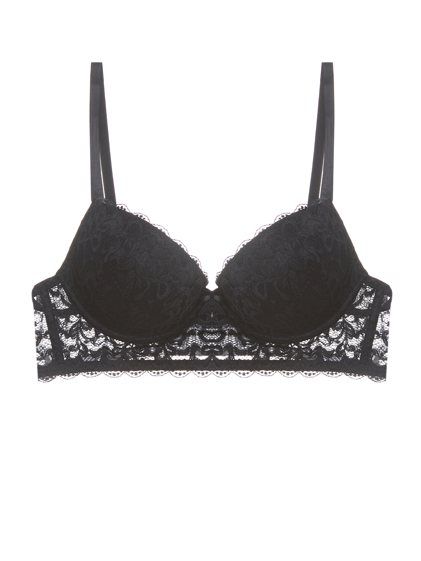 Бюстгальтер бюстье Черный 2559F1650_U | фото 3