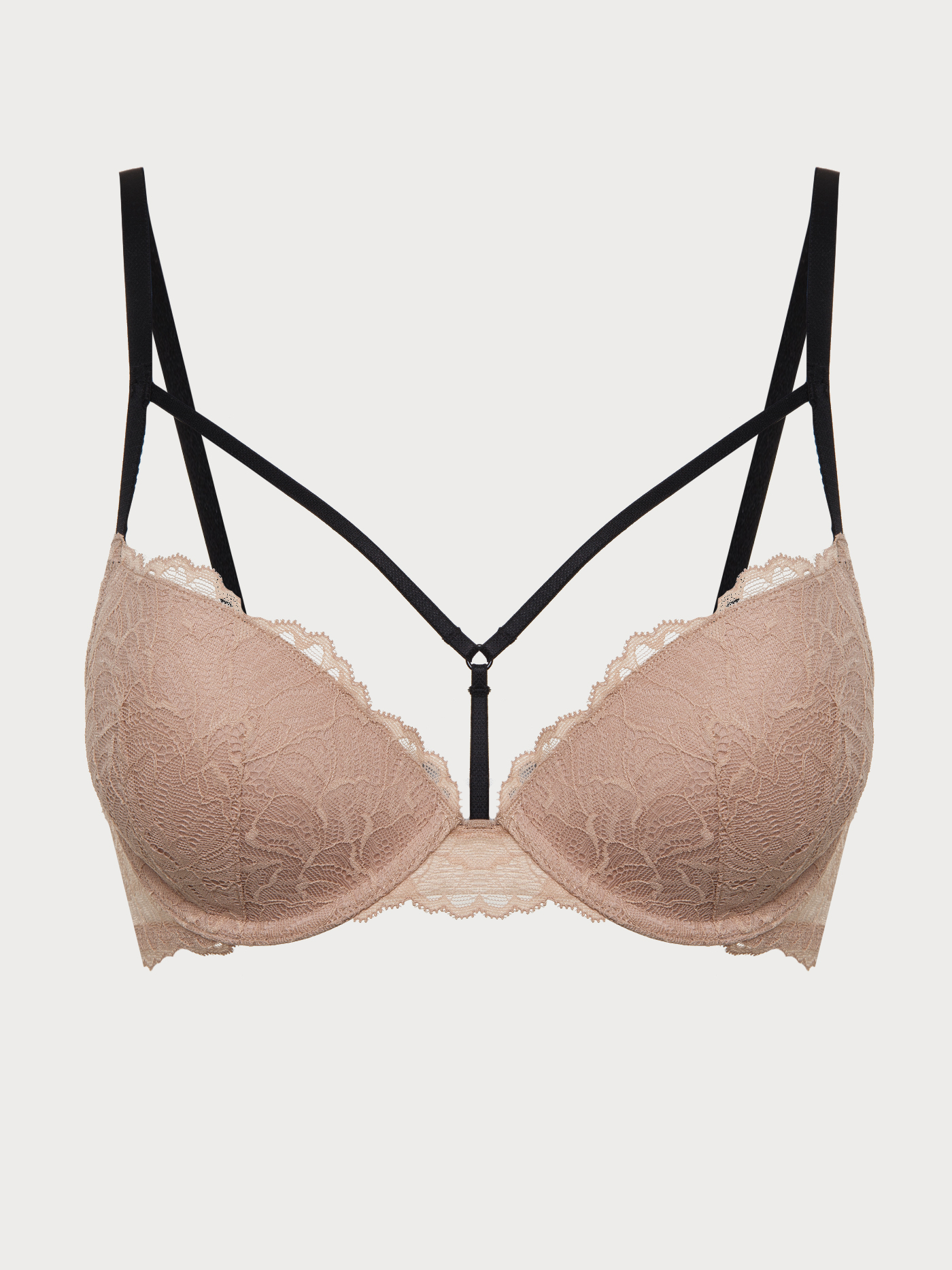 Бюстгальтер push-up Бежевый DE5949PU | фото 6