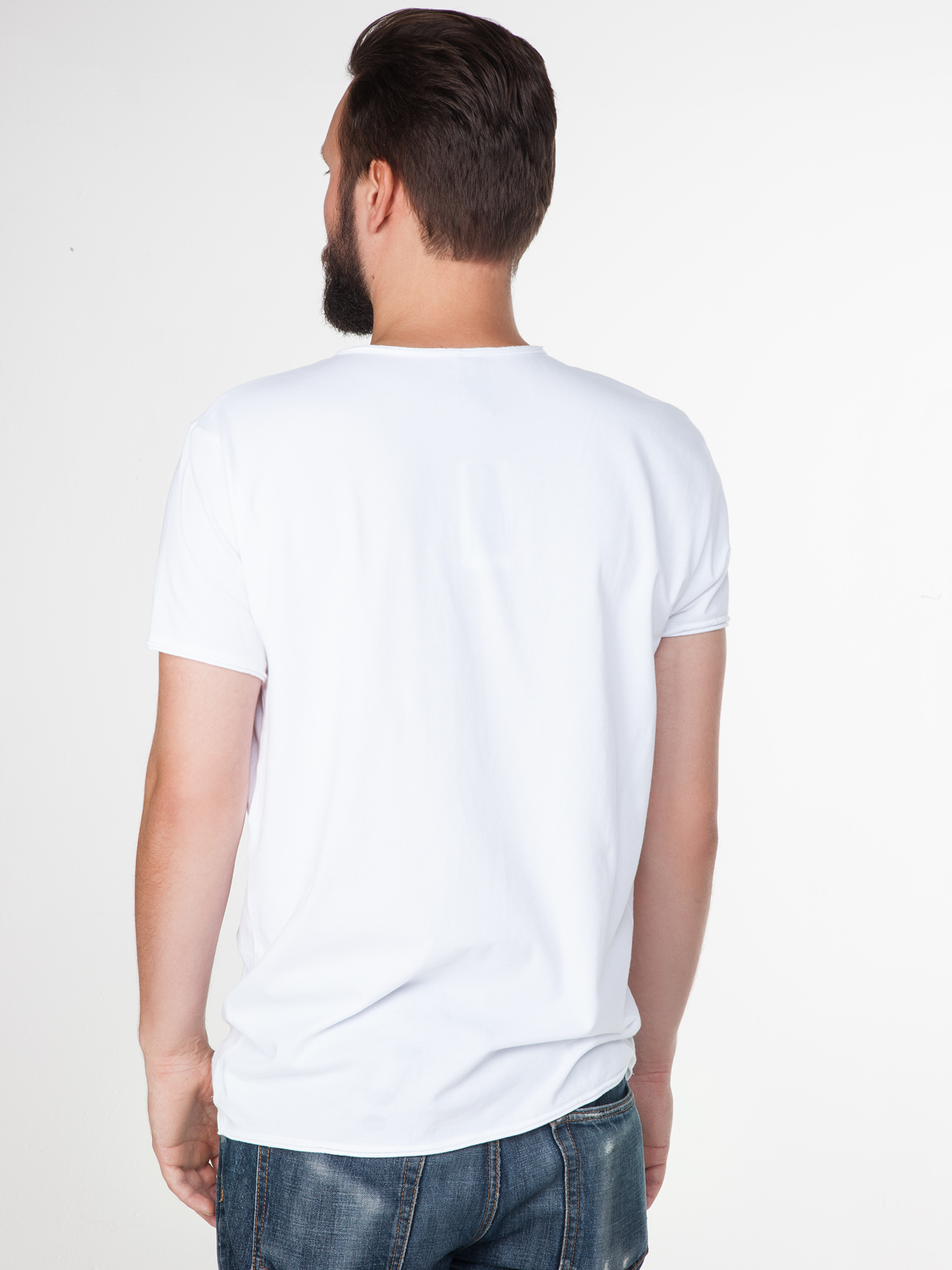 Футболка Белый принт 3262b | фото 2