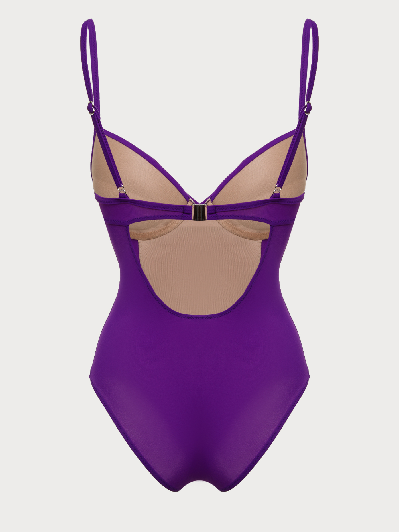 Купальник слитный push-up Фиолетовый 2924S4721 | фото 6