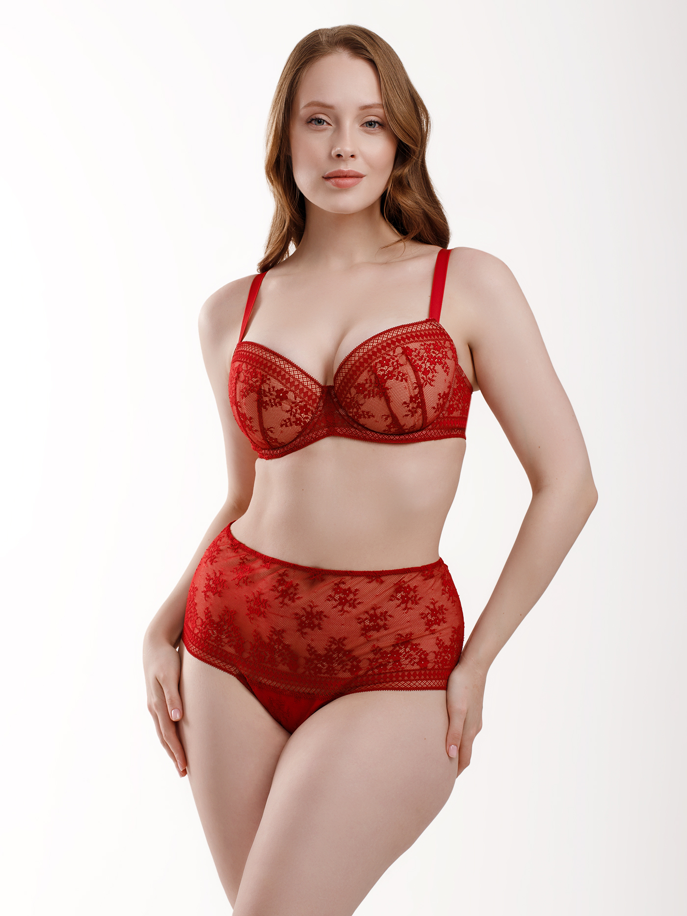 Бюстгальтер t-shirt Бордовый 3018F1475L | фото 2