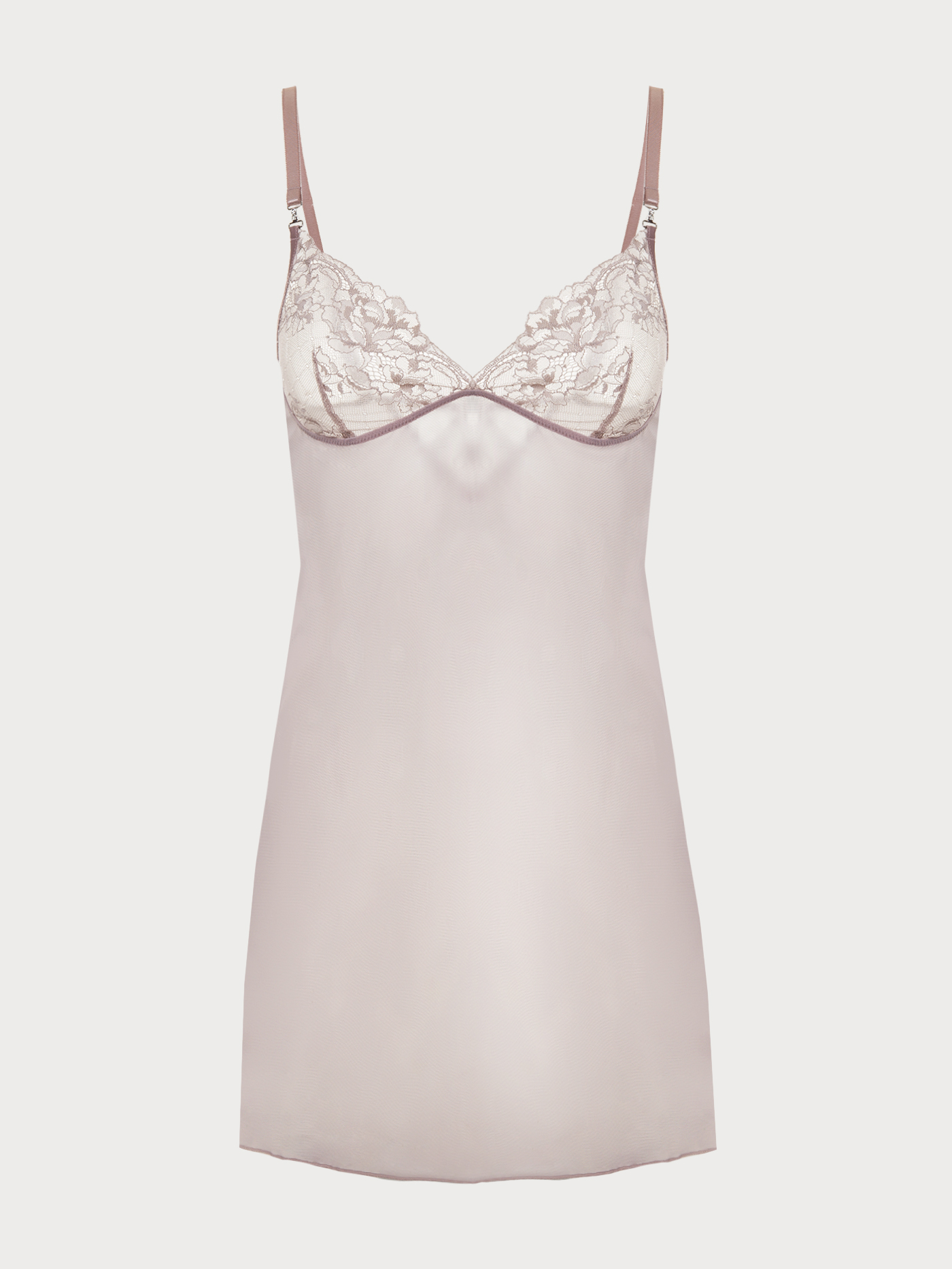 Сорочка короткая Жемчужный 3080F3223 | фото 7