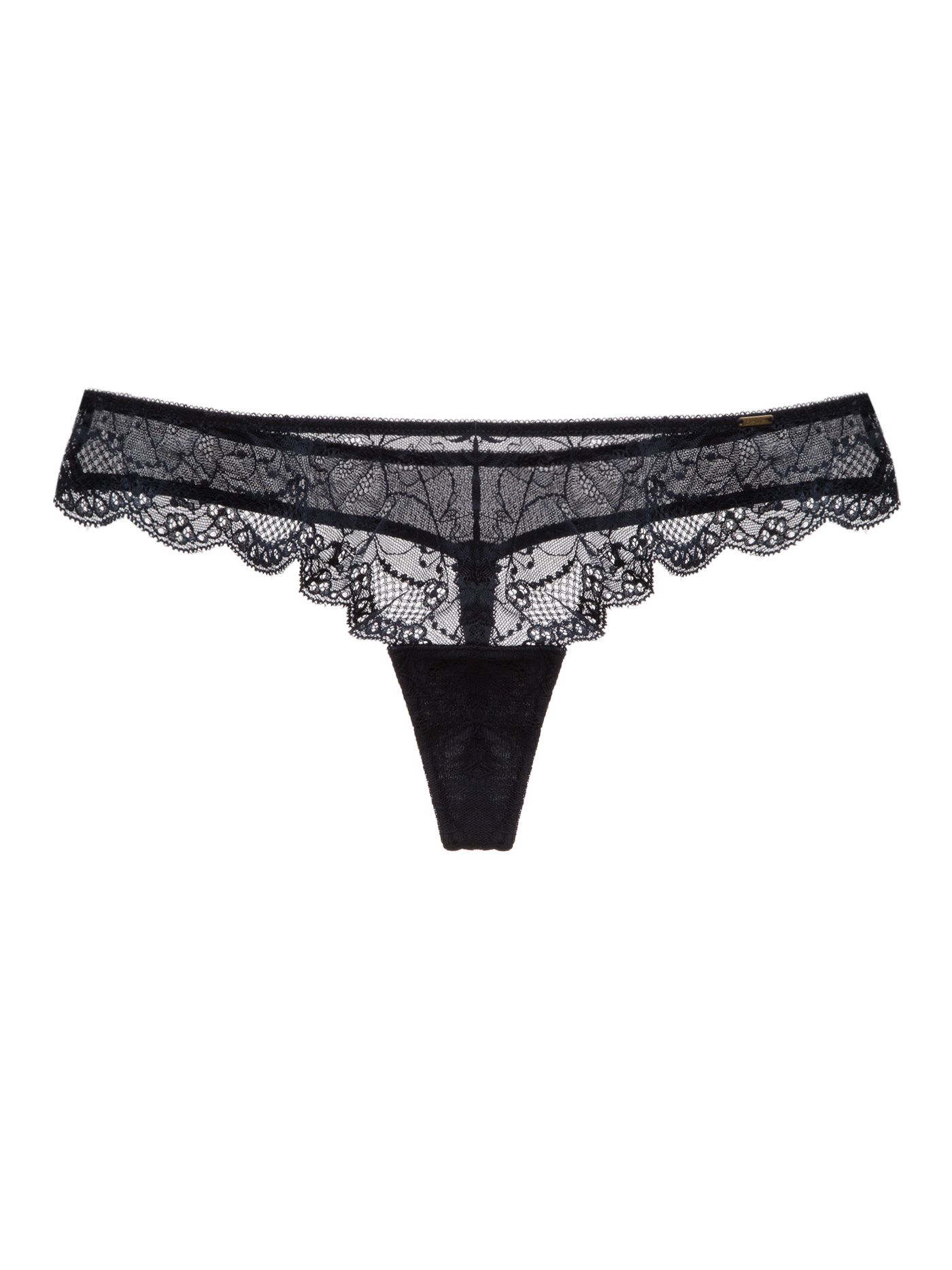 Трусы стринг Черный BMRT017 | фото 3