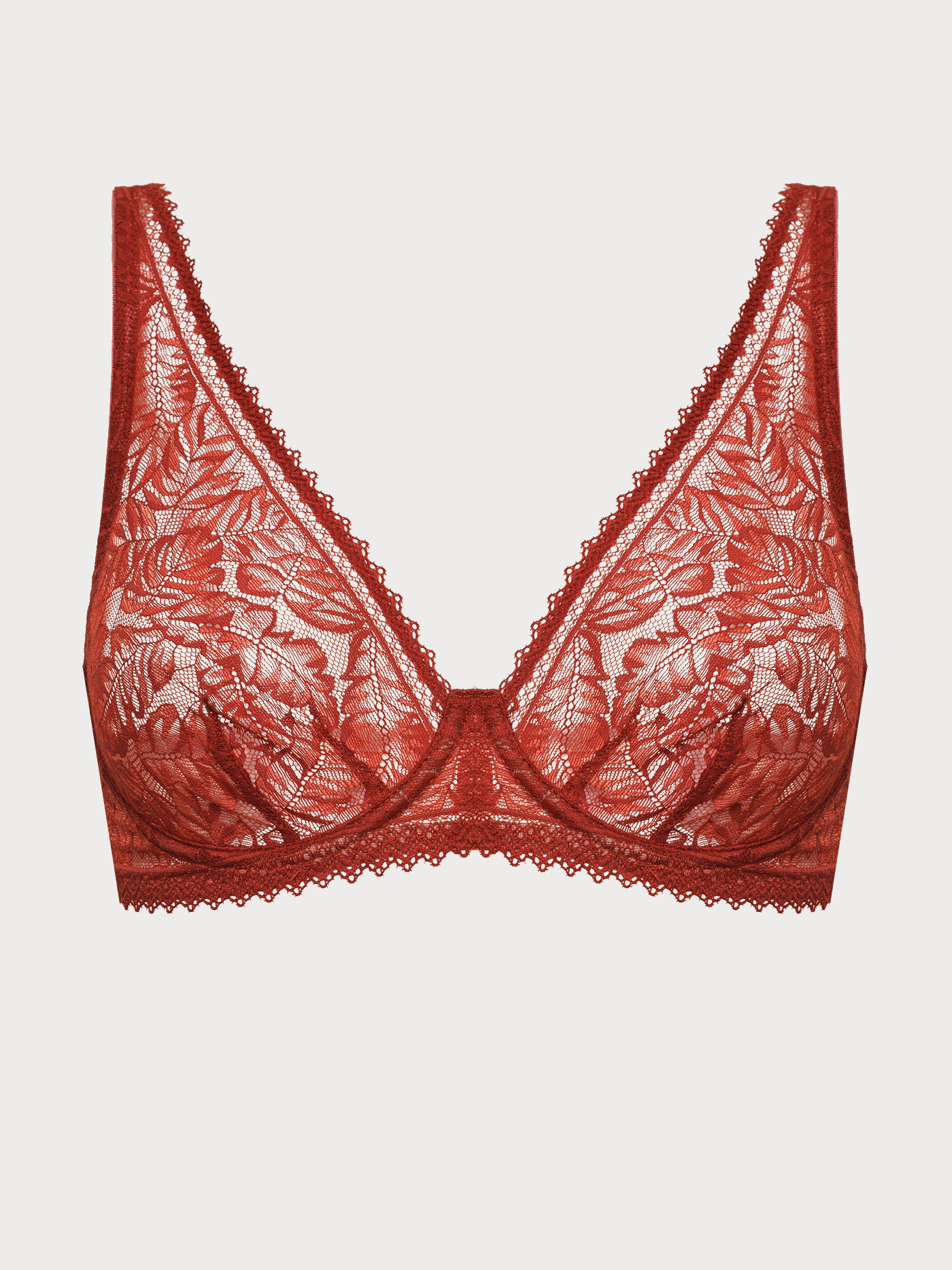 Бюстгальтер мягкий Терракотовый 2852F1301 | фото 6