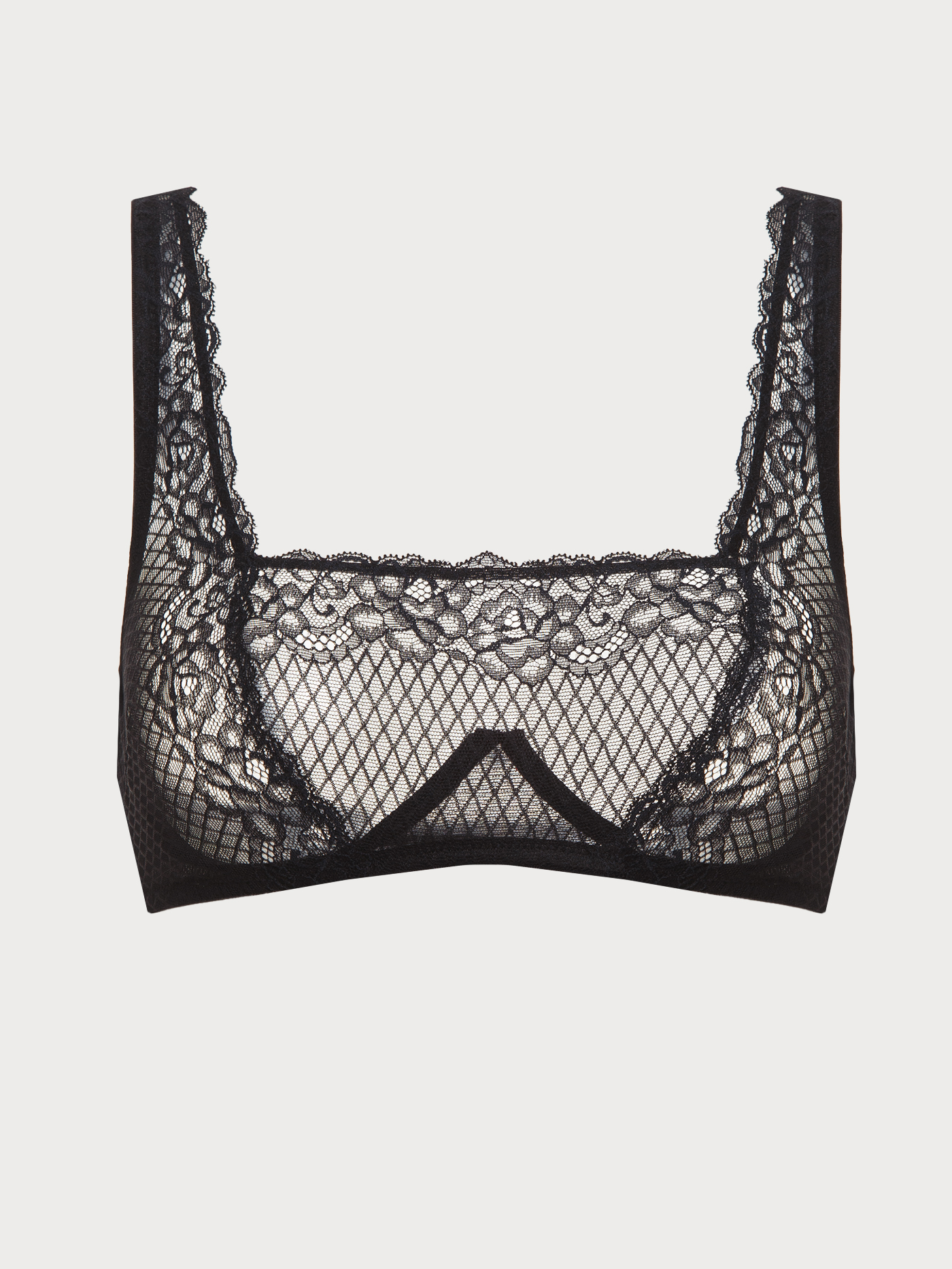 Бюстгальтер мягкий топ Черный 2983F1332 | фото 5