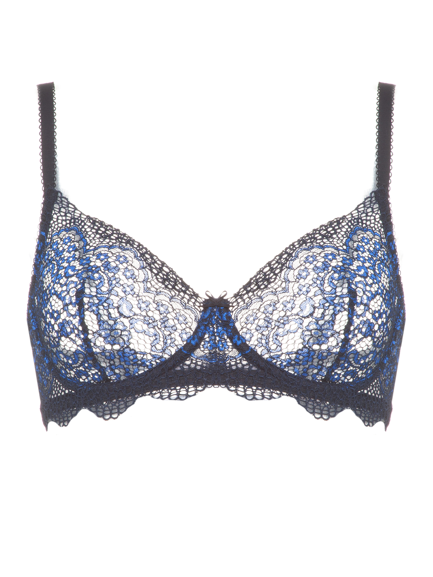 Бюстгальтер мягкий Ночной синий 2457F1301 | фото 3