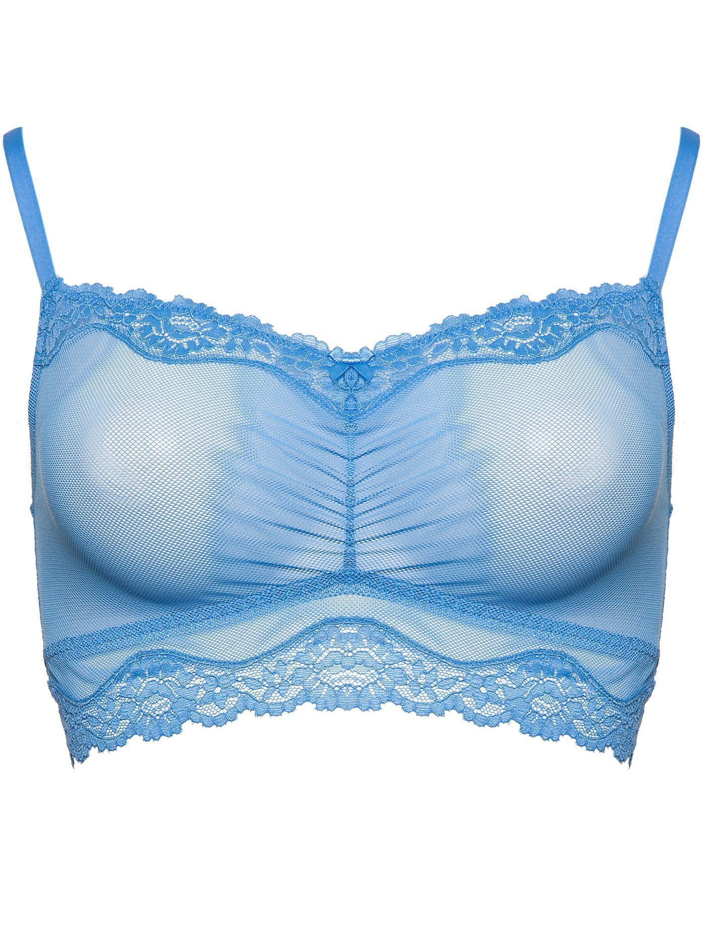 Бюстгальтер мягкий топ Светло-лазурный 1913F3308 | фото 3