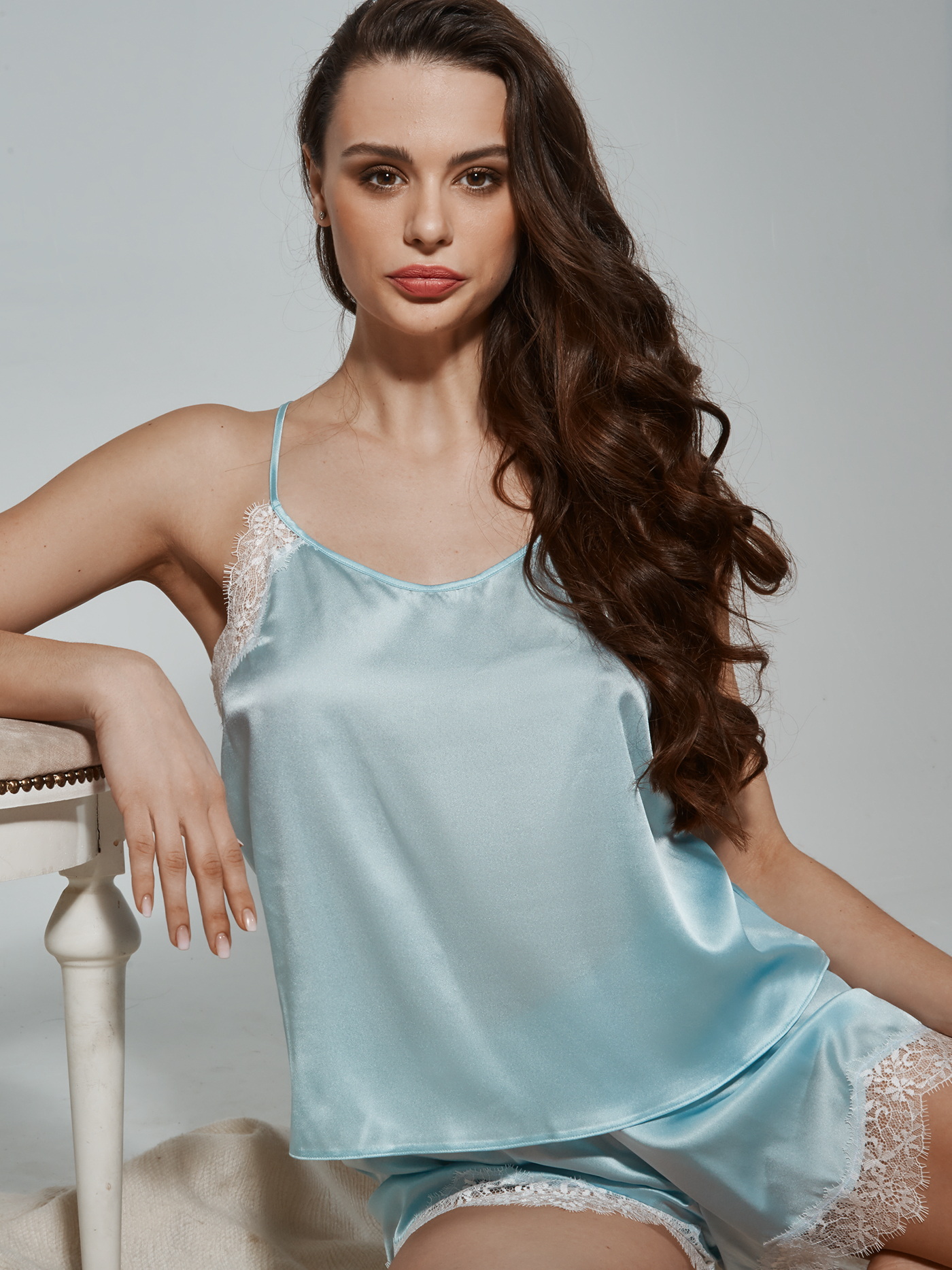 Майка Голубой 2518F3105 | фото 1