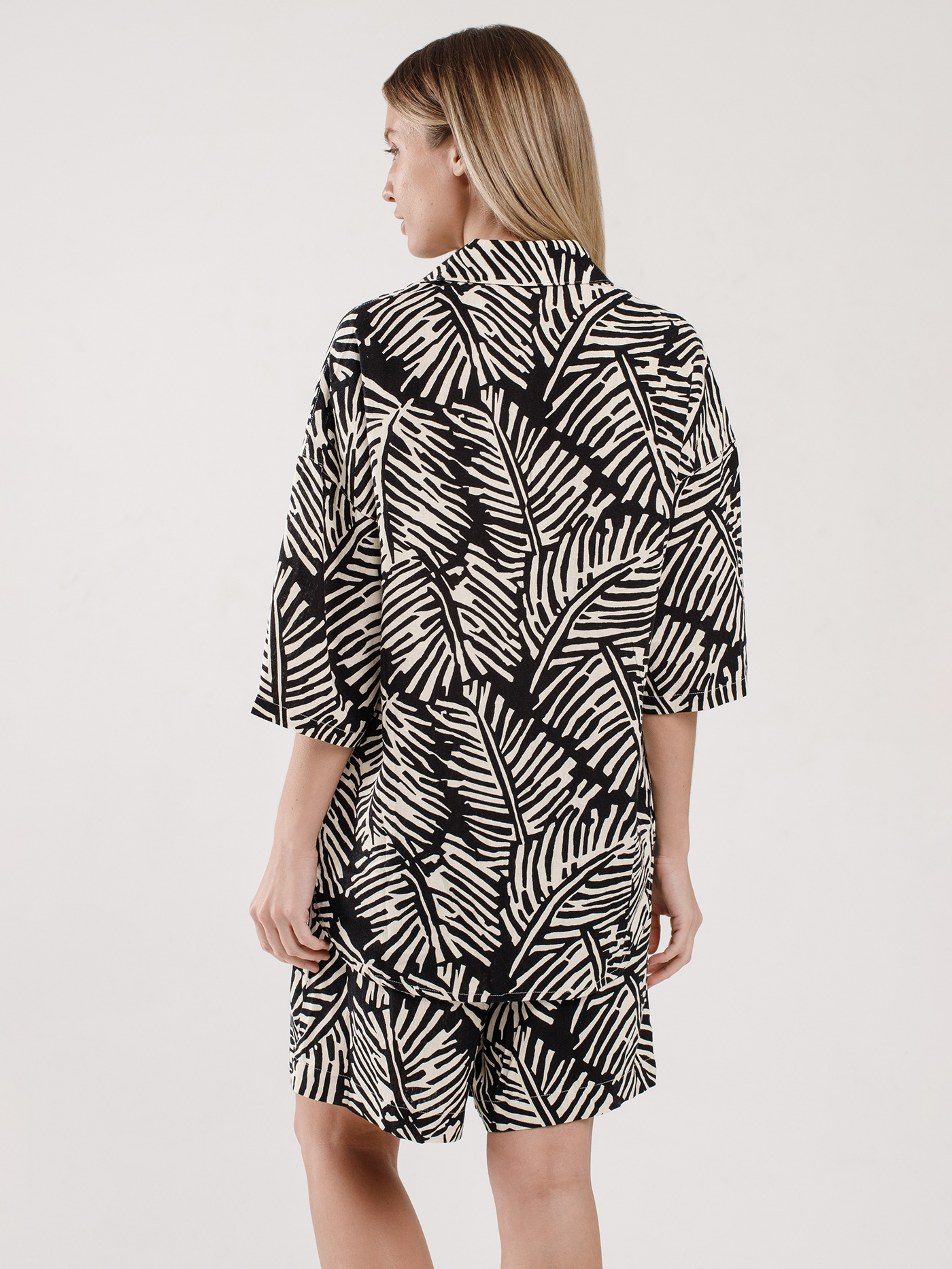 Шорты Принт пальмы WTS-1 | фото 2