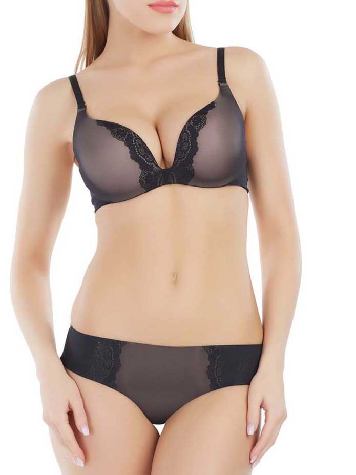 Бюстгальтер push-up Черный S7-0144 | фото 1