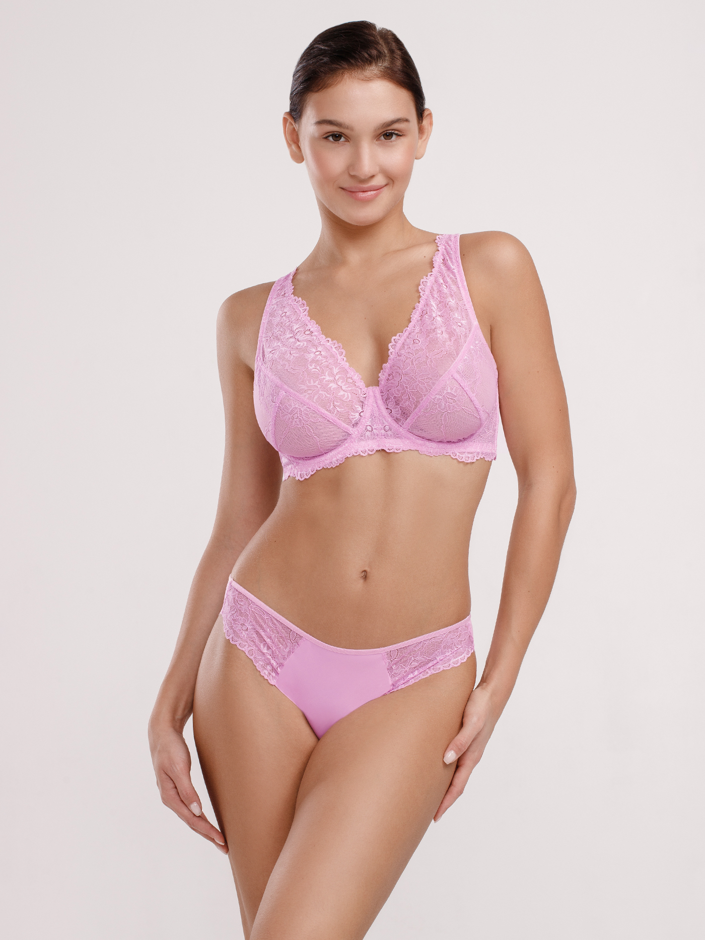 Бюстгальтер мягкий Нежно-розовый 2771F1324L | фото 1