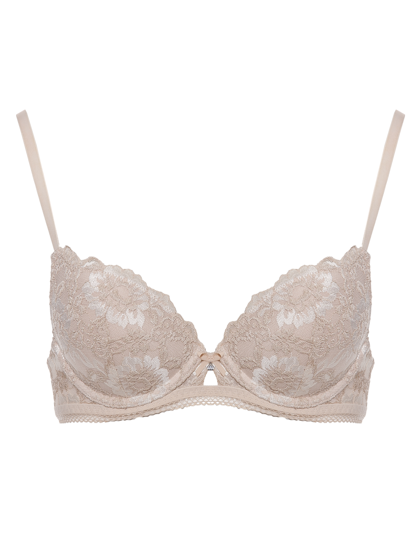 Бюстгальтер push-up Бежевый DE4291PU | фото 3