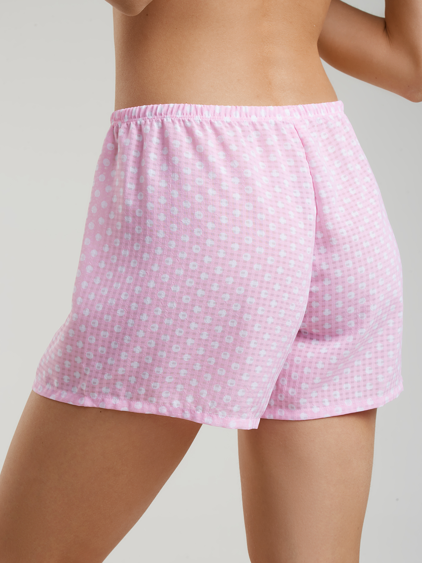 Шорты Ярко-розовый горох 2788F5101_2 | фото 3