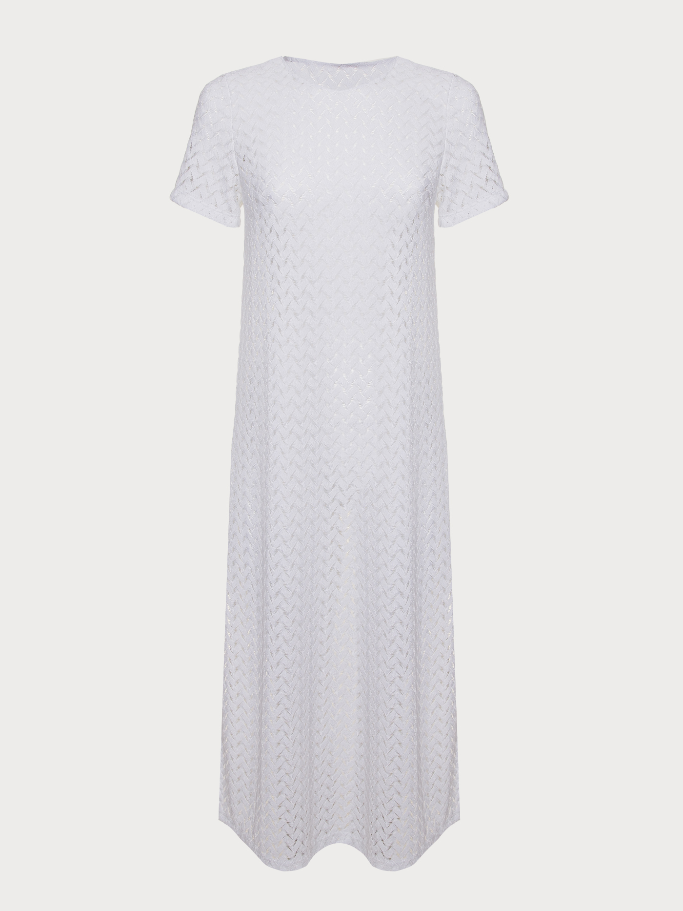 Платье длинное Белый 2970S4522 | фото 5