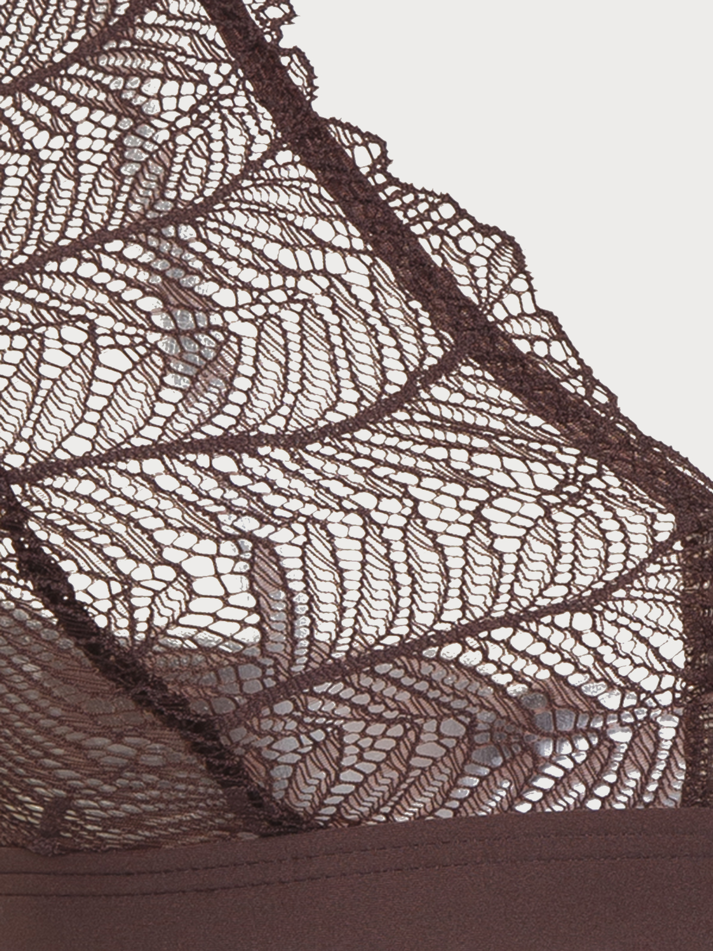 Бюстгальтер мягкий треугольник Коричневый 2884F1418 | фото 5