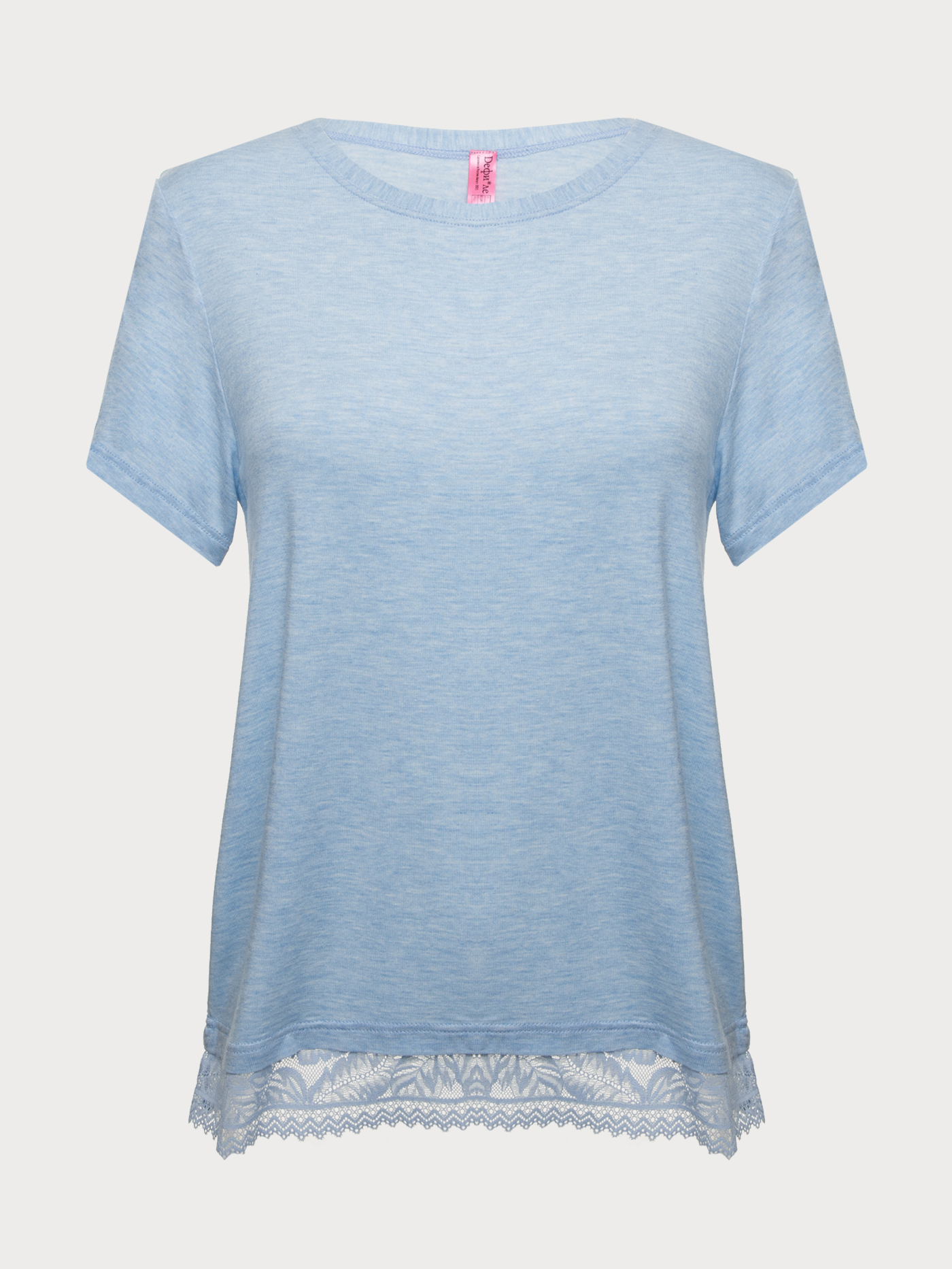 Футболка Голубой 2855F3424 | фото 6