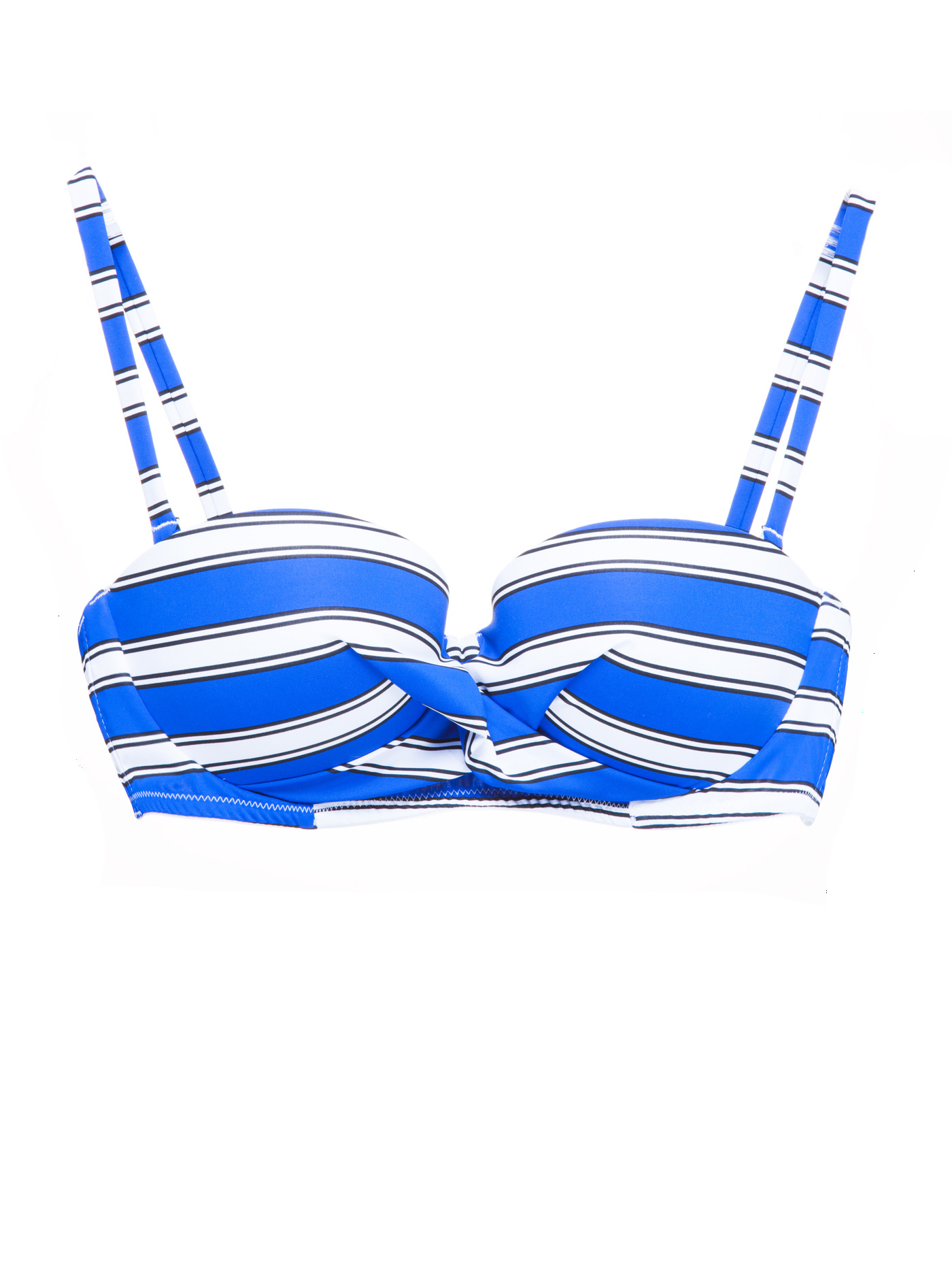 Лиф балконет Принт синяя полоска 2398S1615 | фото 3