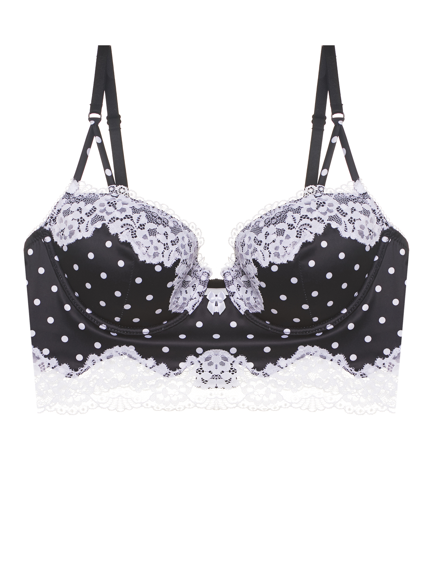 Бюстгальтер бюстье Черный 2500F3741 | фото 5