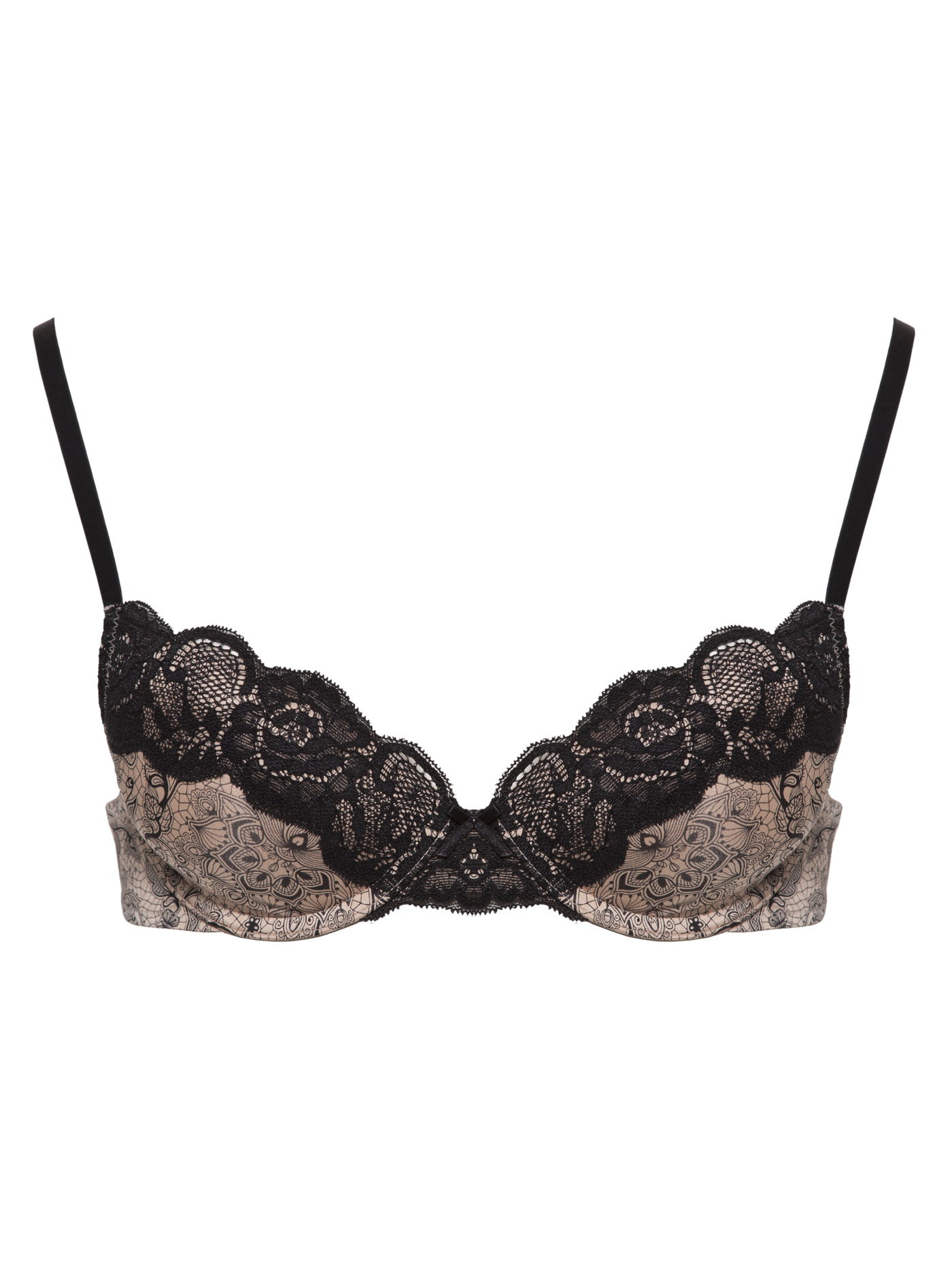 Бюстгальтер push-up Принт узор DE3691PU | фото 3