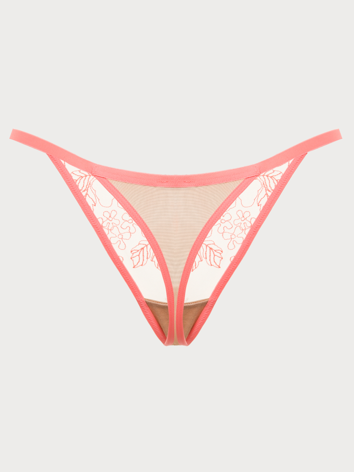 Трусы стринг Коралловый LR-010124TH | фото 6