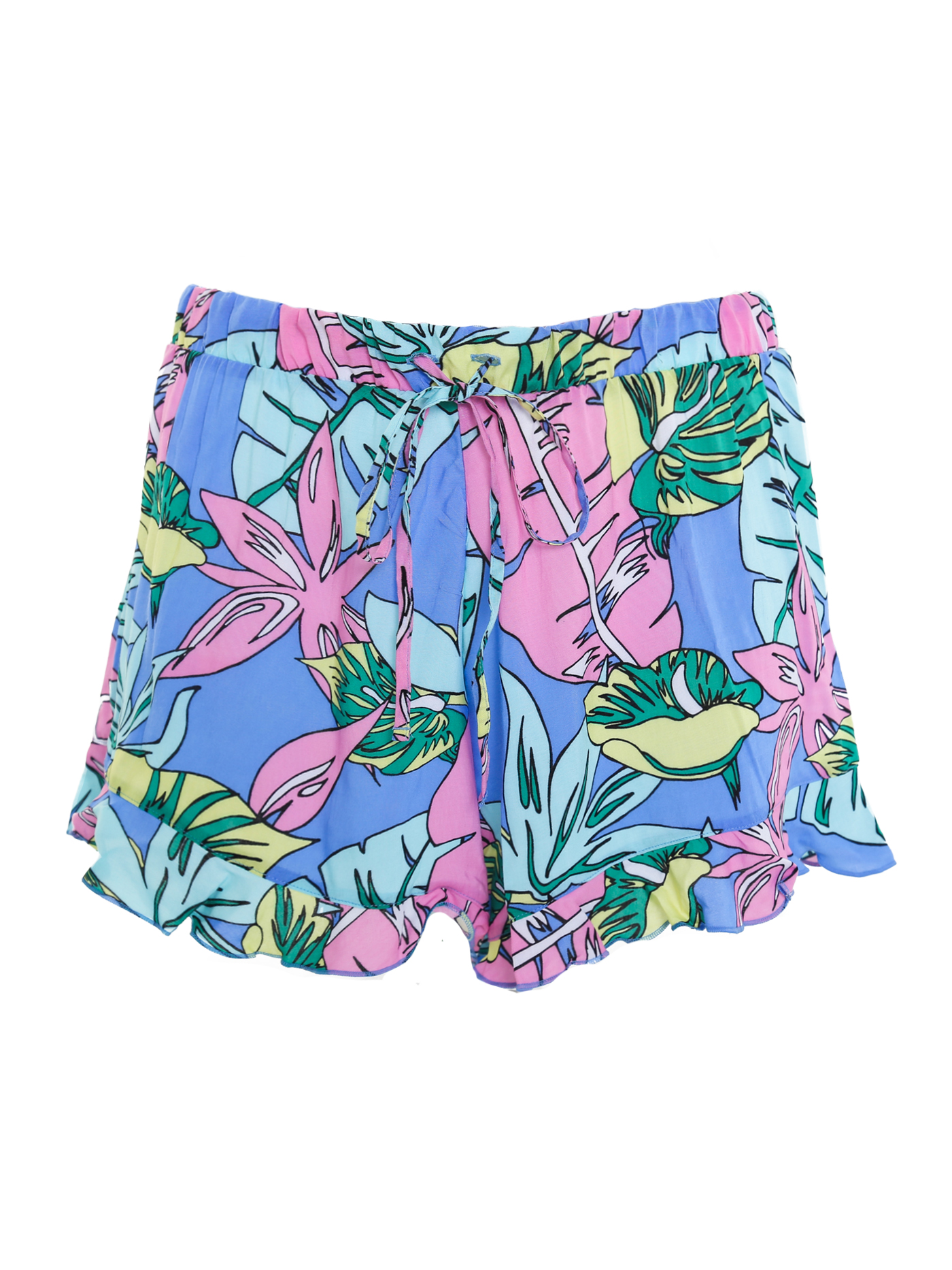 Шорты Принт ботаника 2674S5601 | фото 3