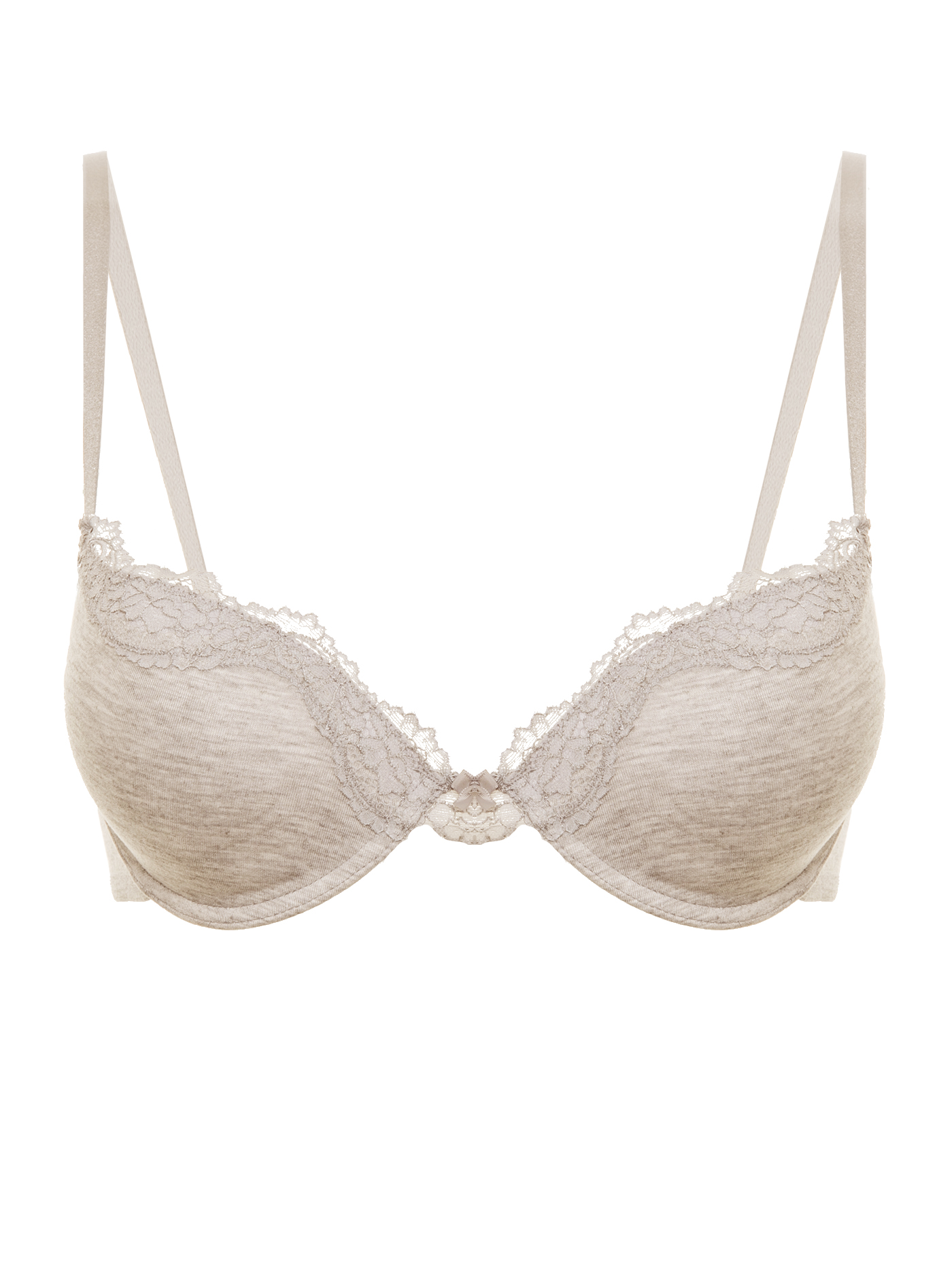 Бюстгальтер push-up Бежевый меланж MOU-12953 | фото 5