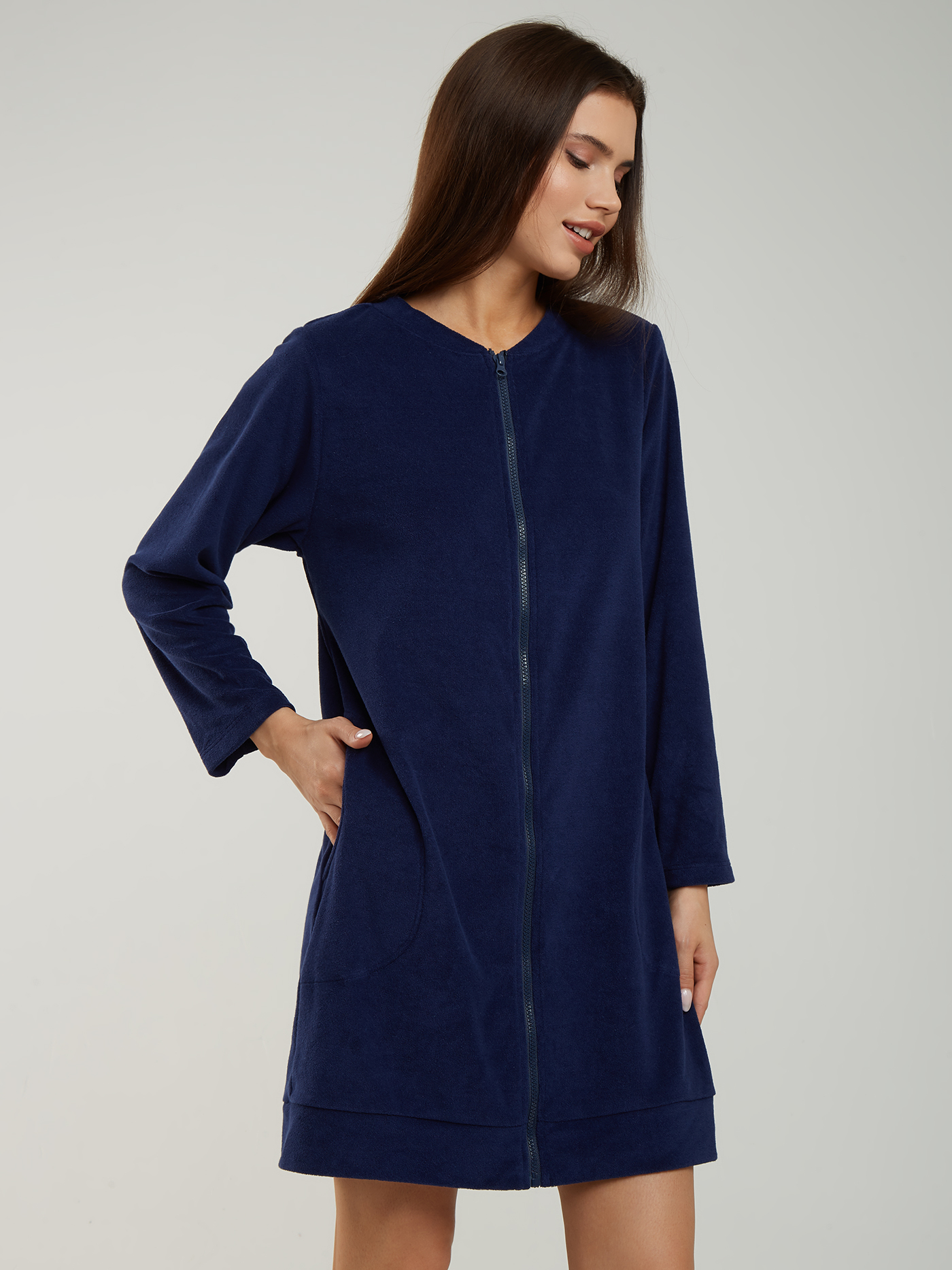 Халат Синий 2805F3551 | фото 1