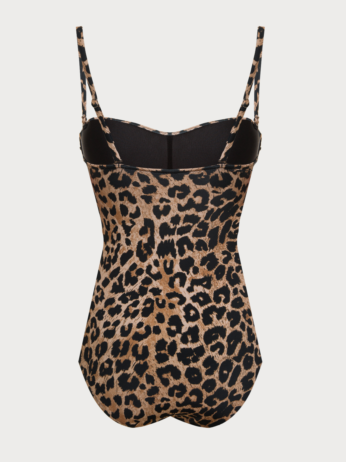 Купальник слитный бандо Принт леопард BHM11003 | фото 6