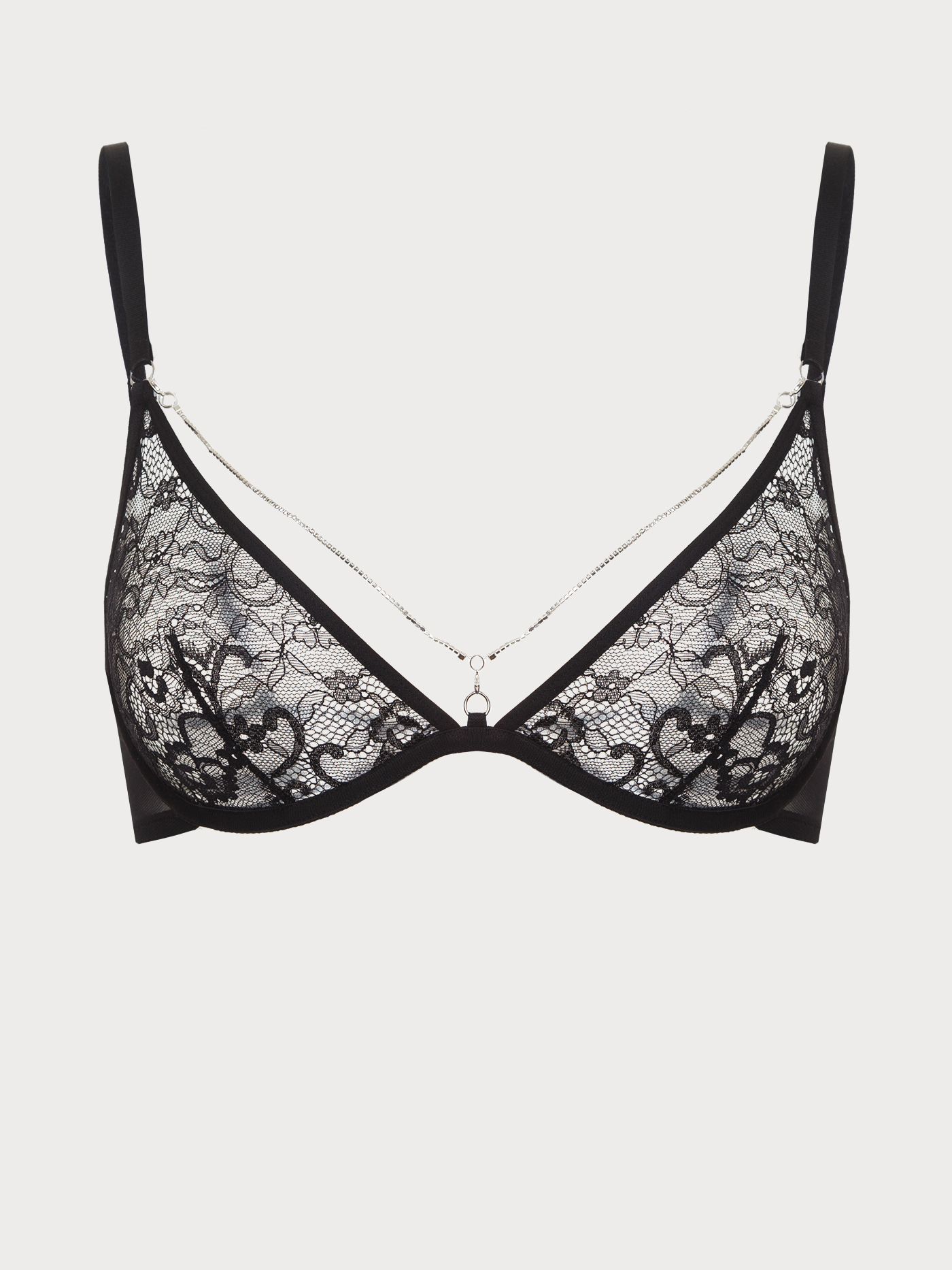 Бюстгальтер мягкий Черный FRL-10 | фото 6