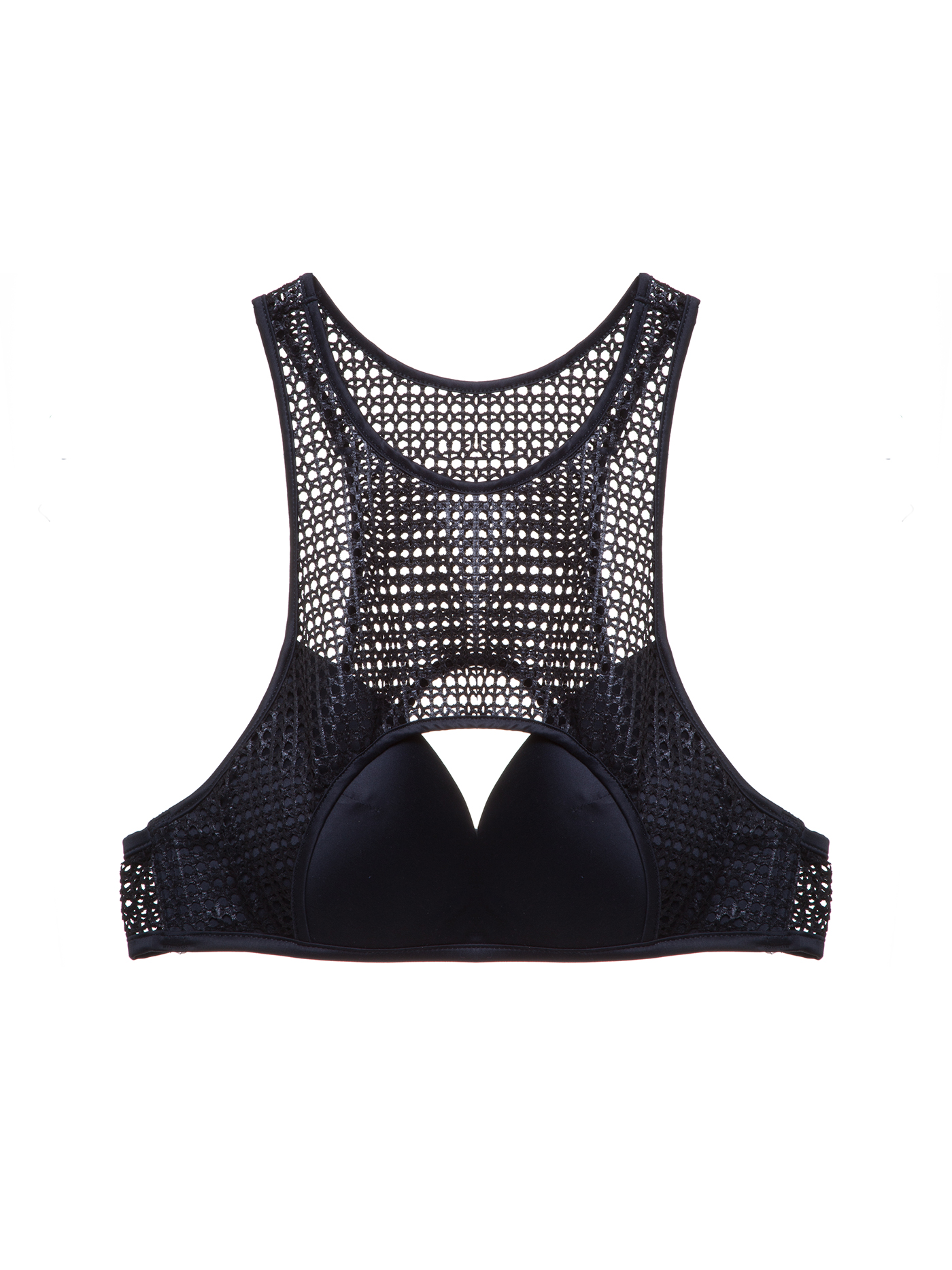 Бюстгальтер треугольник t-shirt Черный 2456F1402 | фото 3