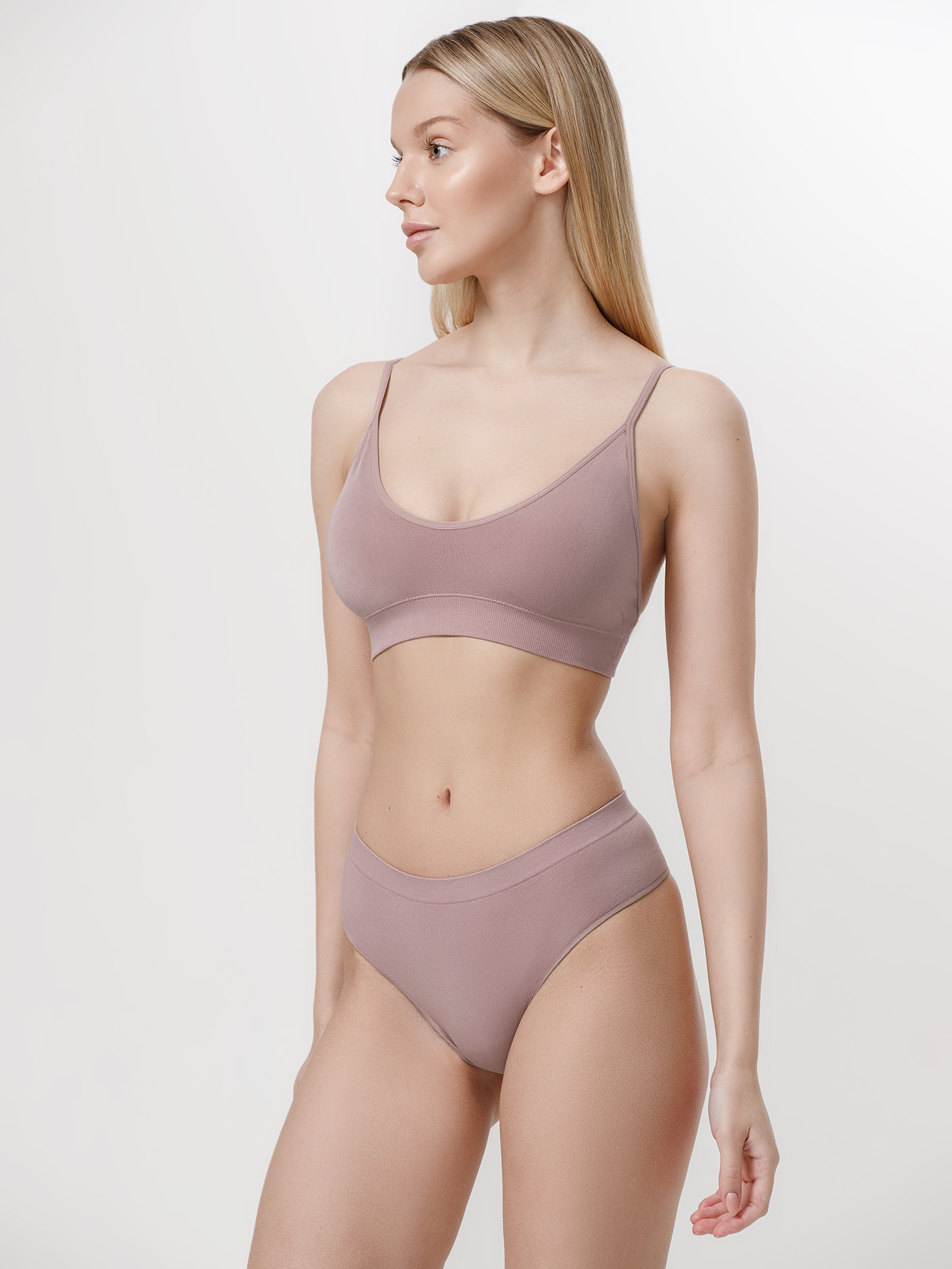 Трусы стринг Коричневый DFN-482 | фото 1