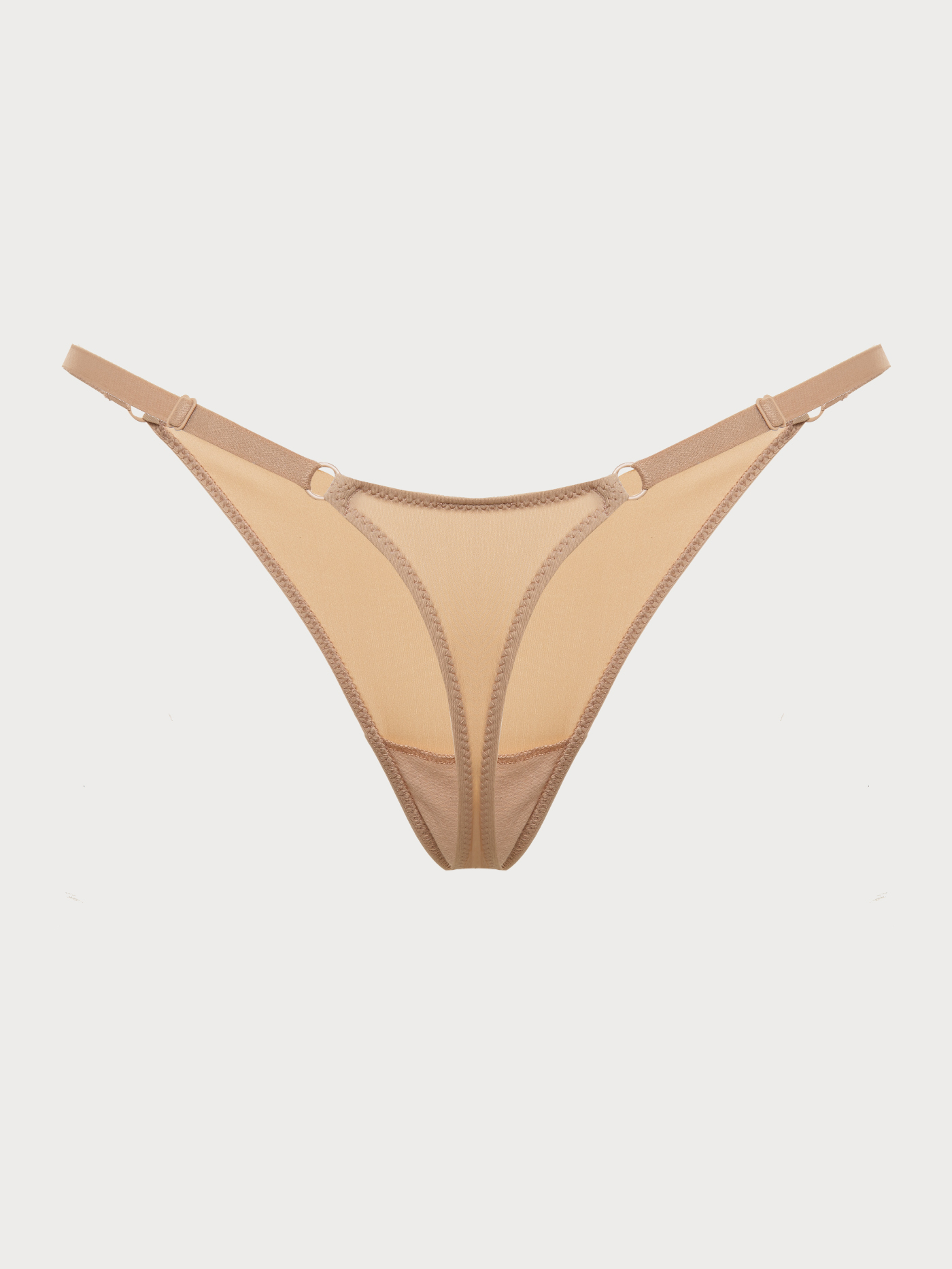 Трусы стринг Бежевый 2613F2113 | фото 7