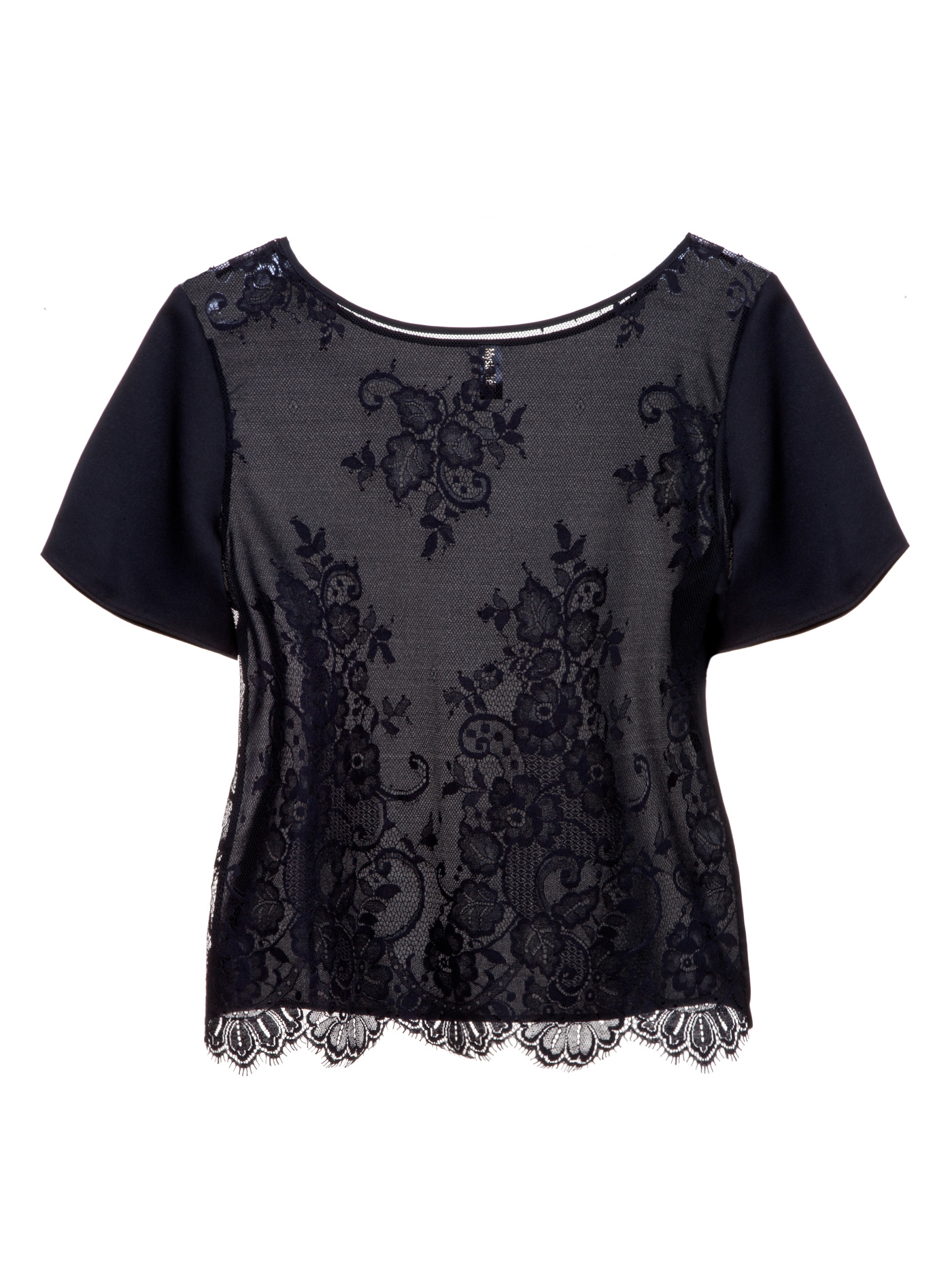 Топ Черный 2412F3305 | фото 3