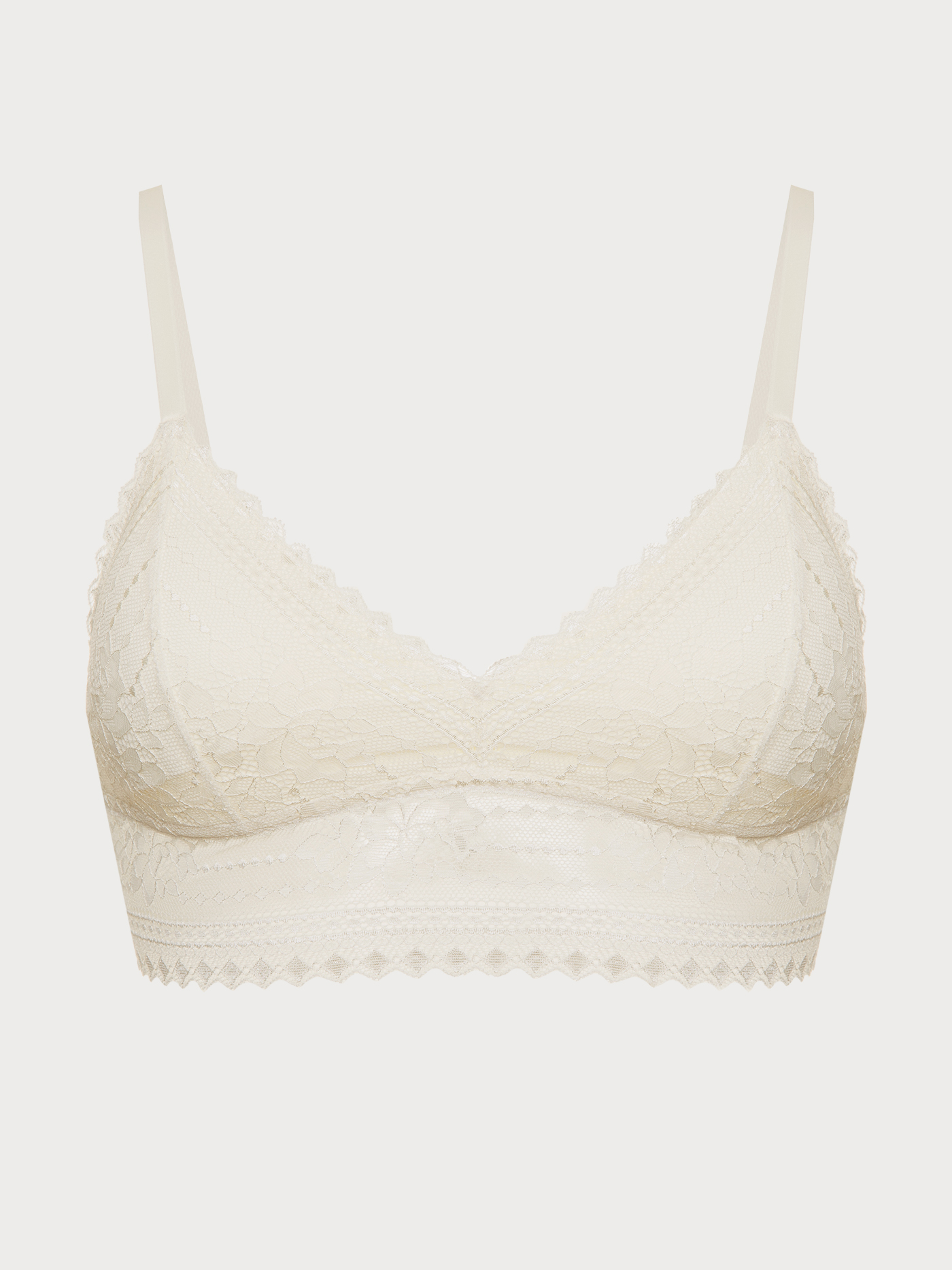 Бюстгальтер мягкий с вкладышем на стане Айвори 2998F1371 | фото 6