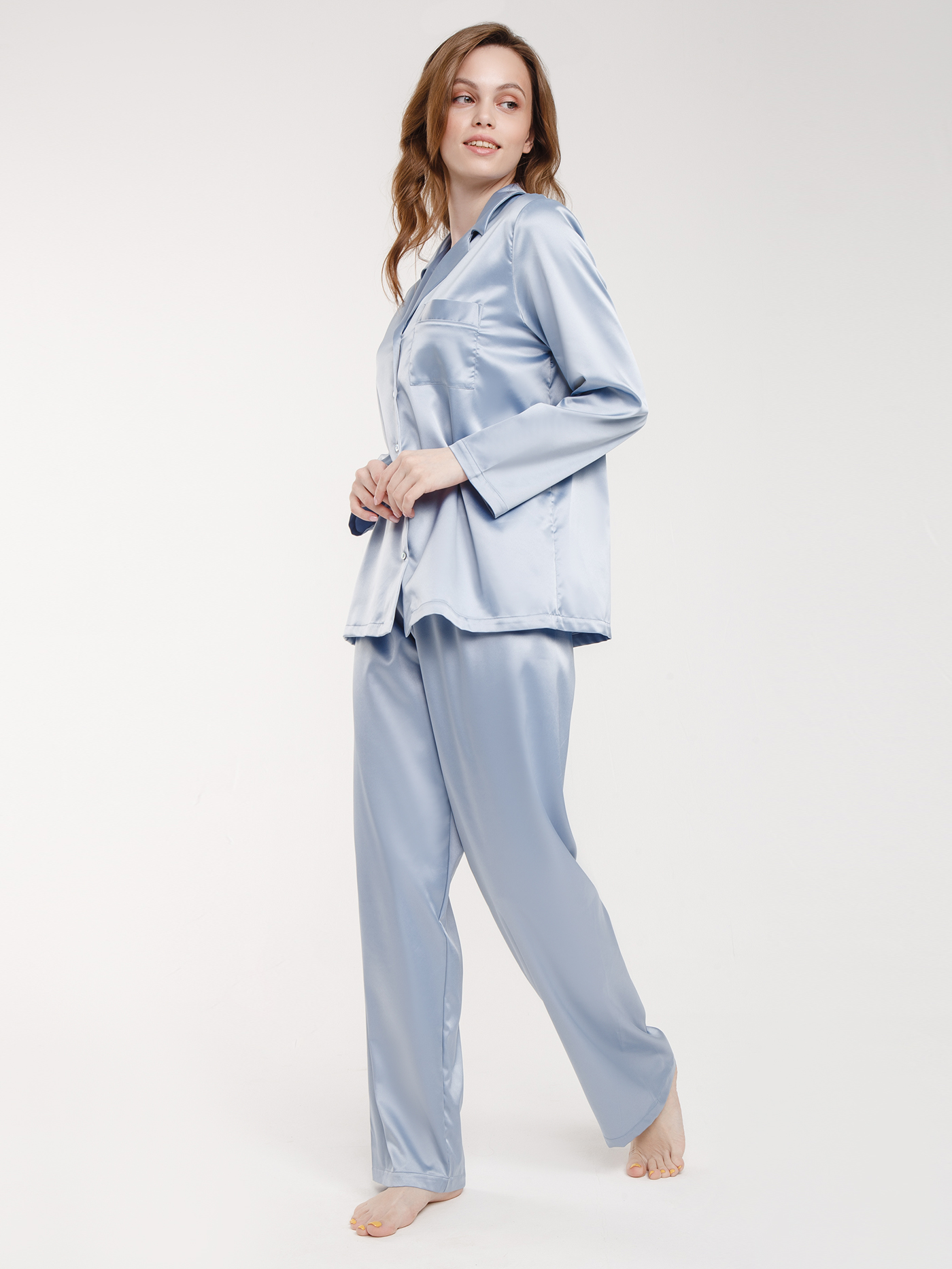 Брюки Серо-голубой 2810F5005 | фото 1