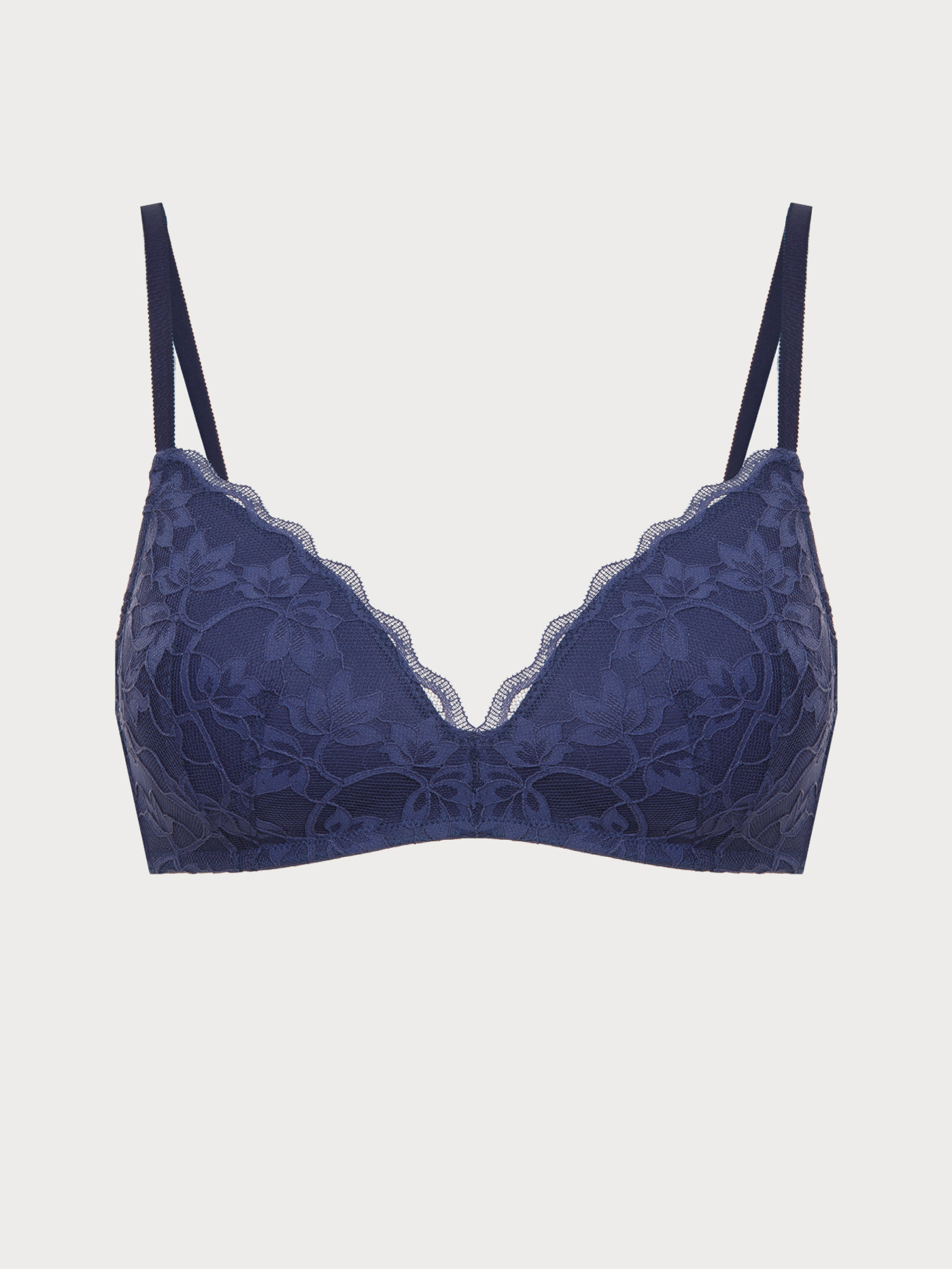 Бюстгальтер треугольник t-shirt Синий 3016F1401 | фото 6