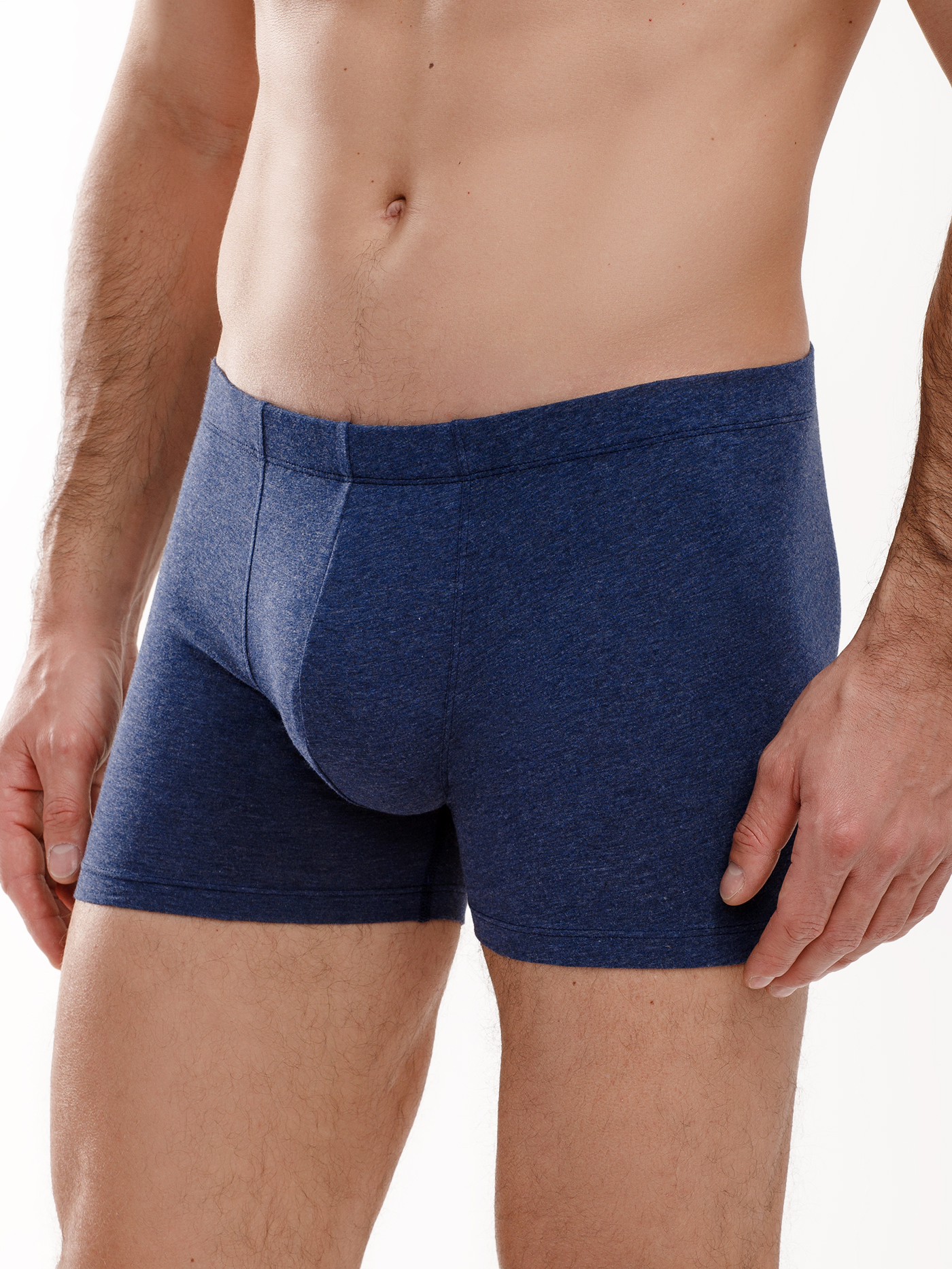 Трусы боксеры мужские Синий 3030F6302_1 | фото 3