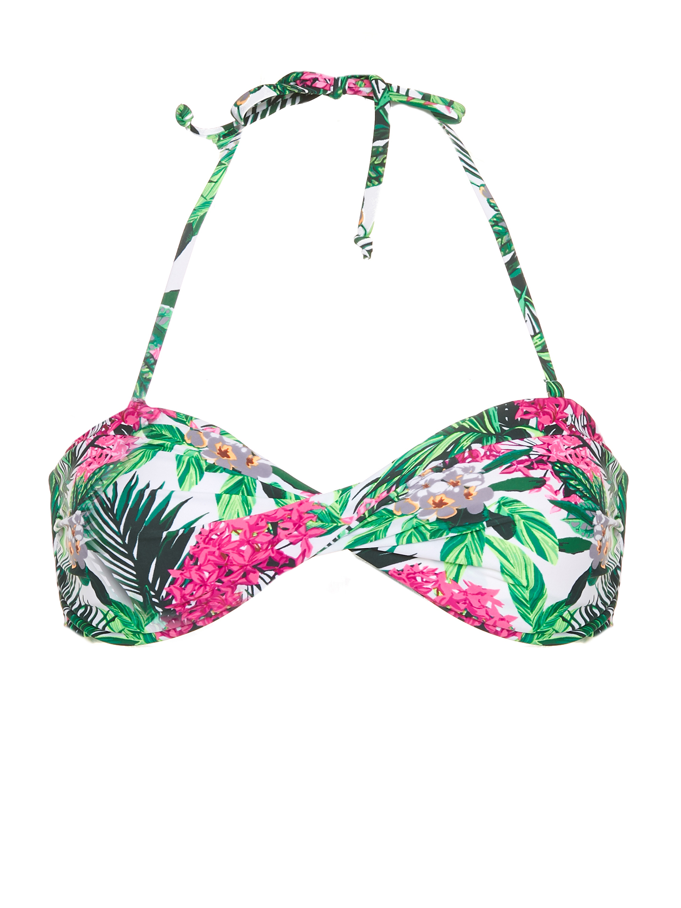 Лиф бандо Принт цветы WS-1 | фото 5